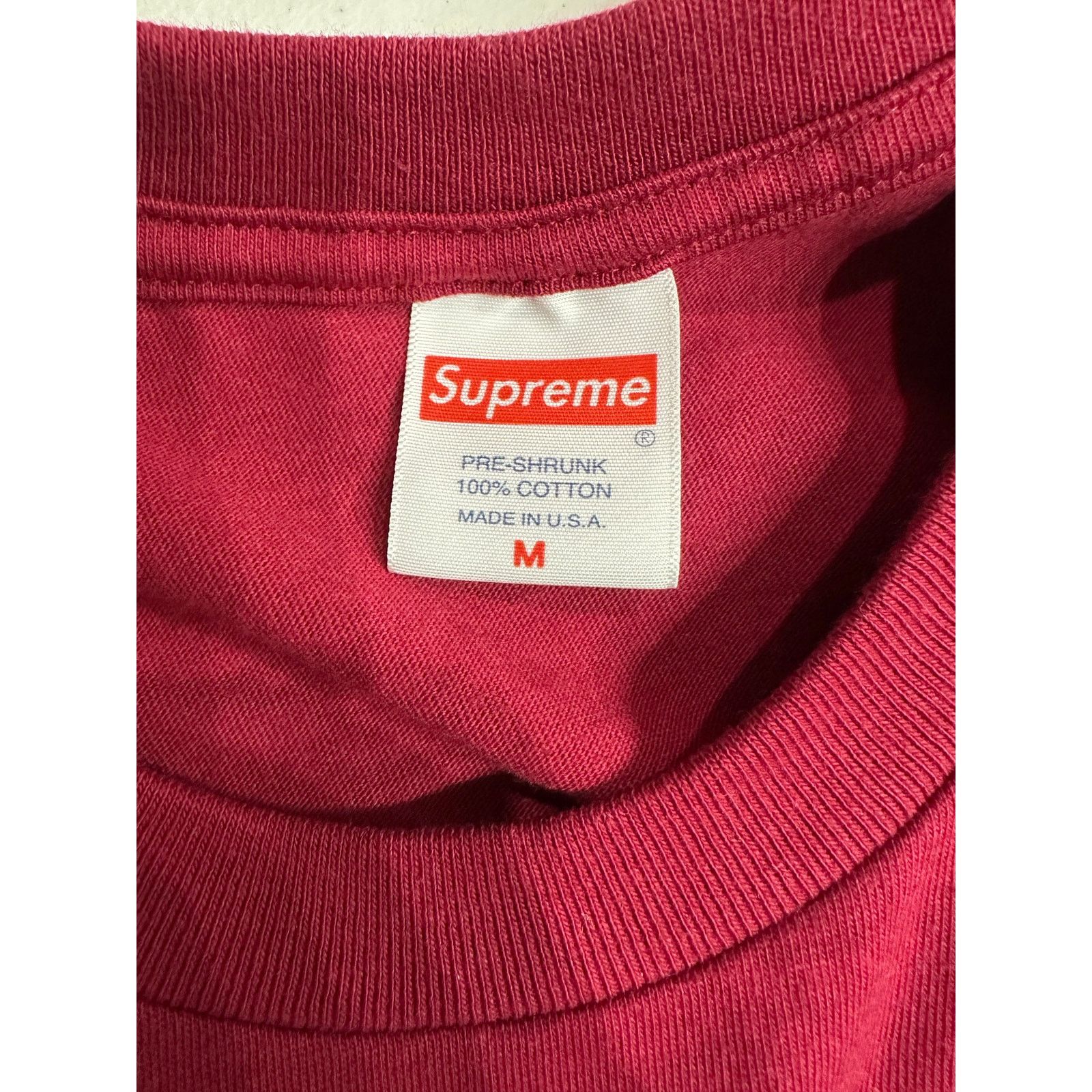 Supreme Supreme Mouse Tee in Cardinal (M) Size US M / EU 48-50 / 2 - 2 Thumbnail