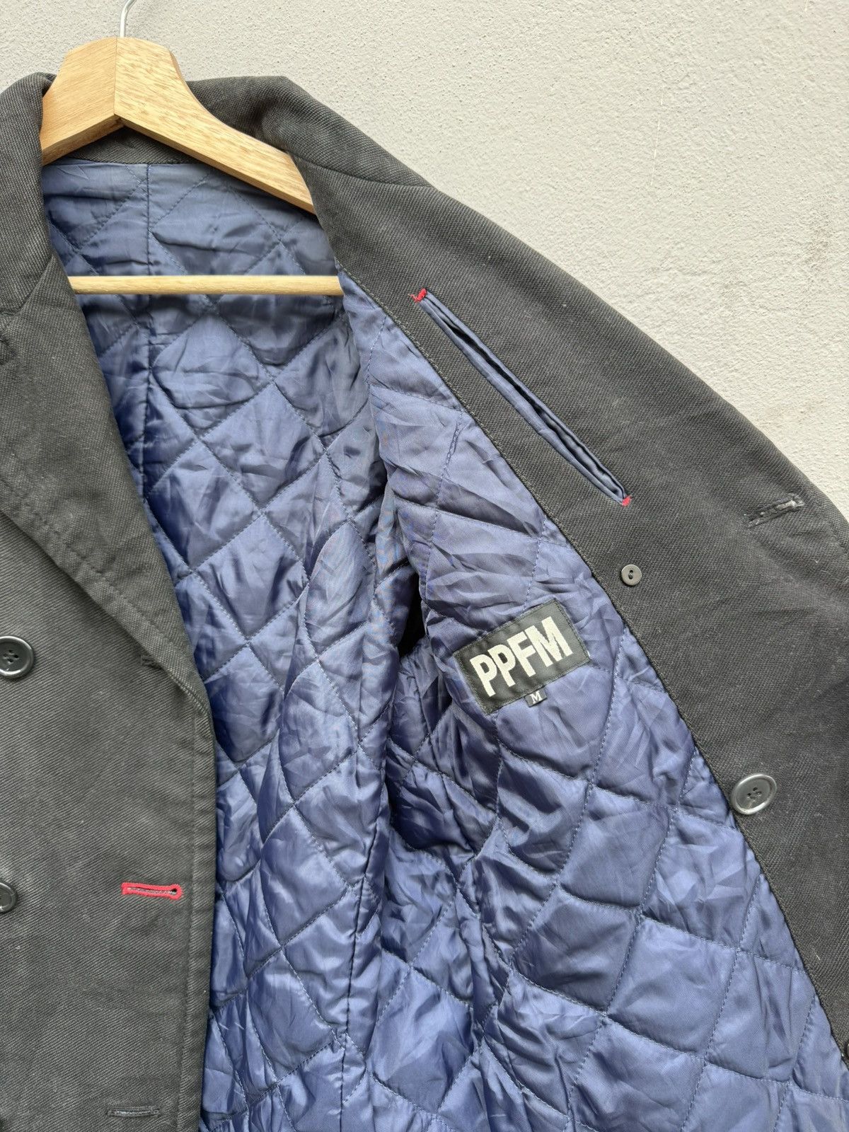 PPFM Vintage Sunfaded PPFM Punk / Gothic Double Breasted Jacket Size US M / EU 48-50 / 2 - 11 Thumbnail