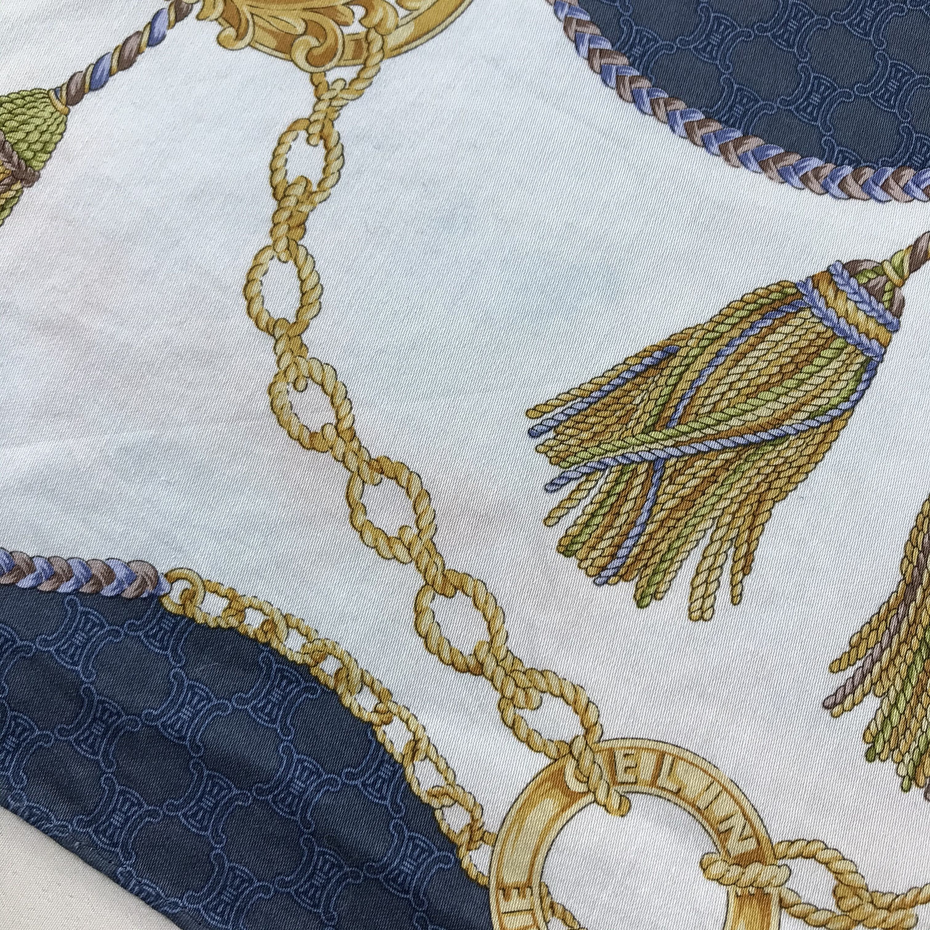 Celine Celine Handkerchief Neckerchief Bandana H19 Size ONE SIZE - 5 Thumbnail