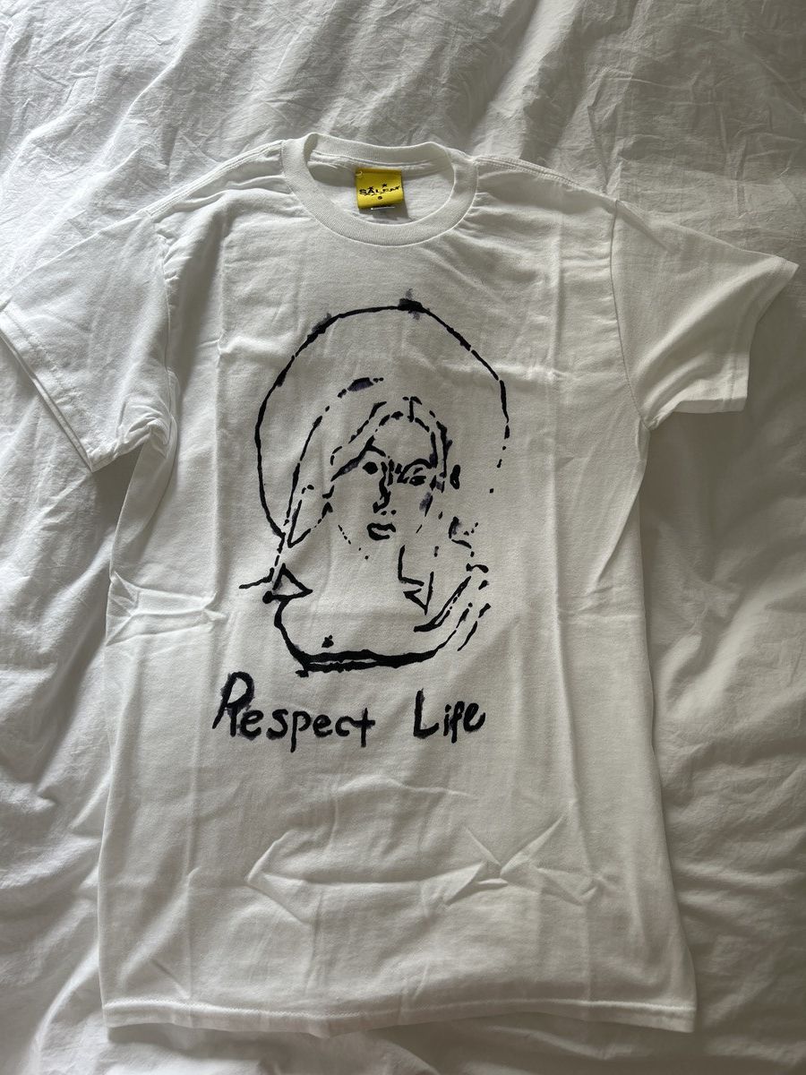 S4LEM S4LEM Respect Life Tee size S never worn! Size US S / EU 44-46 / 1 - 1 Thumbnail