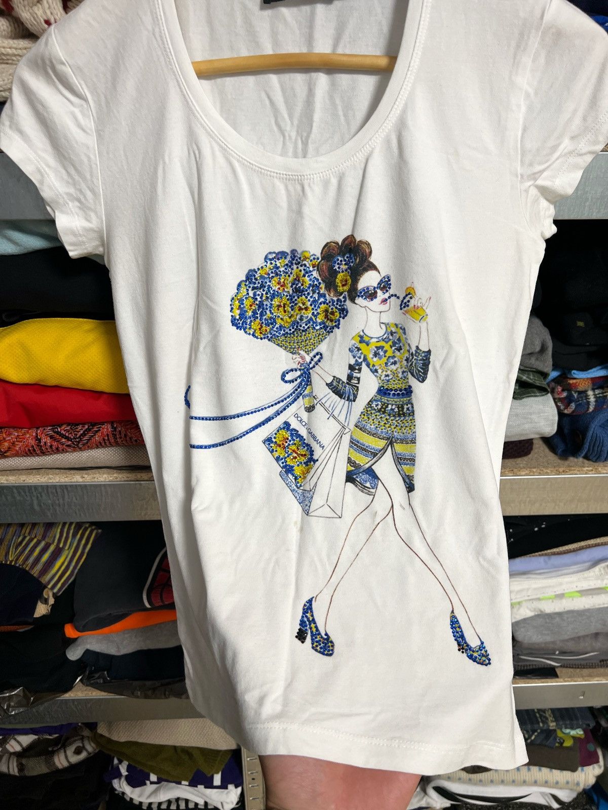 Dolce & Gabbana × Luxury × Vintage Vintage D&G Baby White T