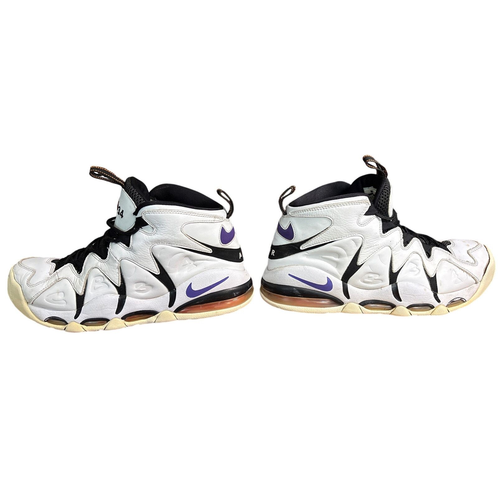 Nike 2011 Nike Air Max Charles Barkley CB 34 414243-100 worn Size US 11.5 / EU 44-45 - 2 Thumbnail