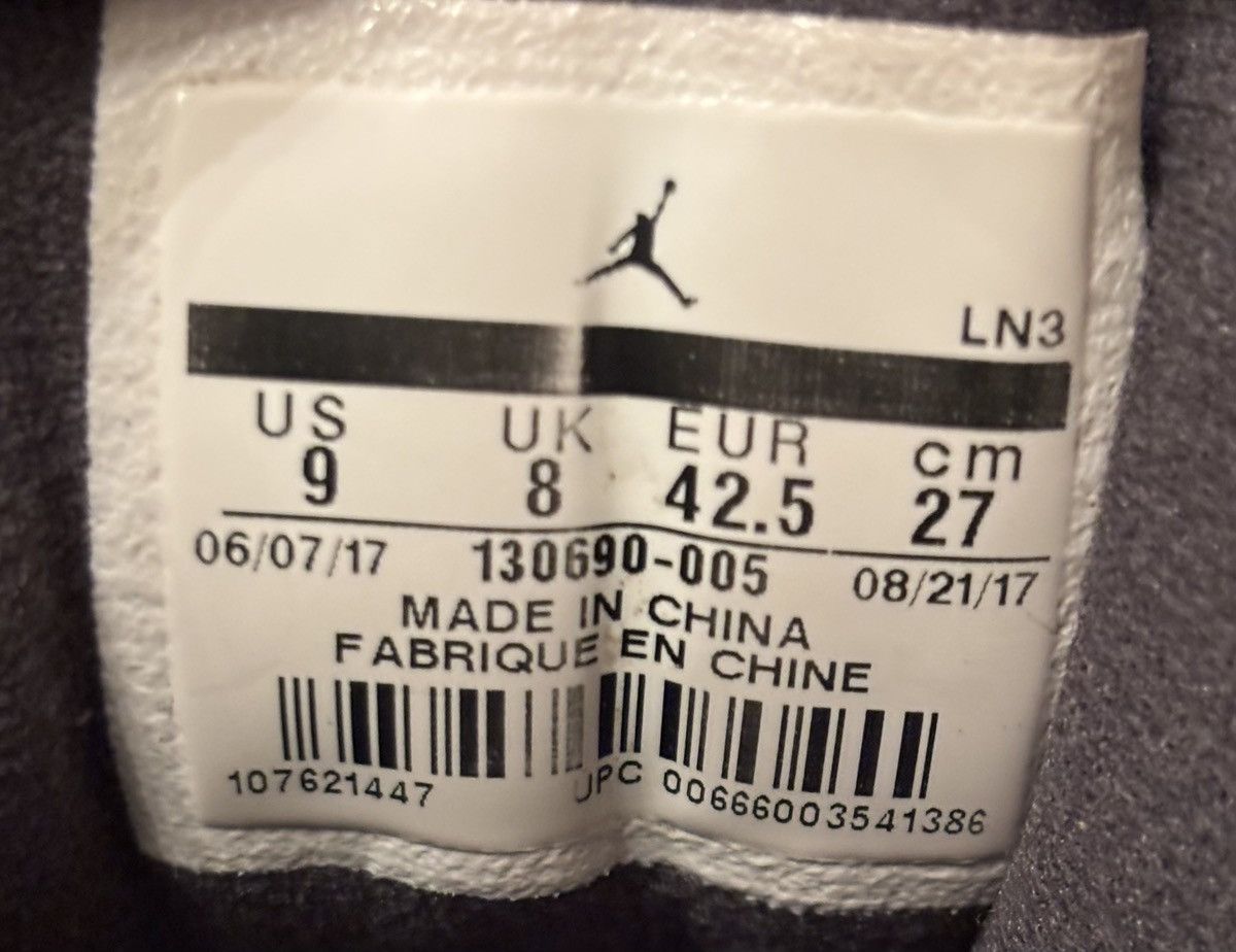 Jordan Brand Air Jordan 12 Retro 'Dark Grey' Size US 9 / EU 42 - 7 Thumbnail