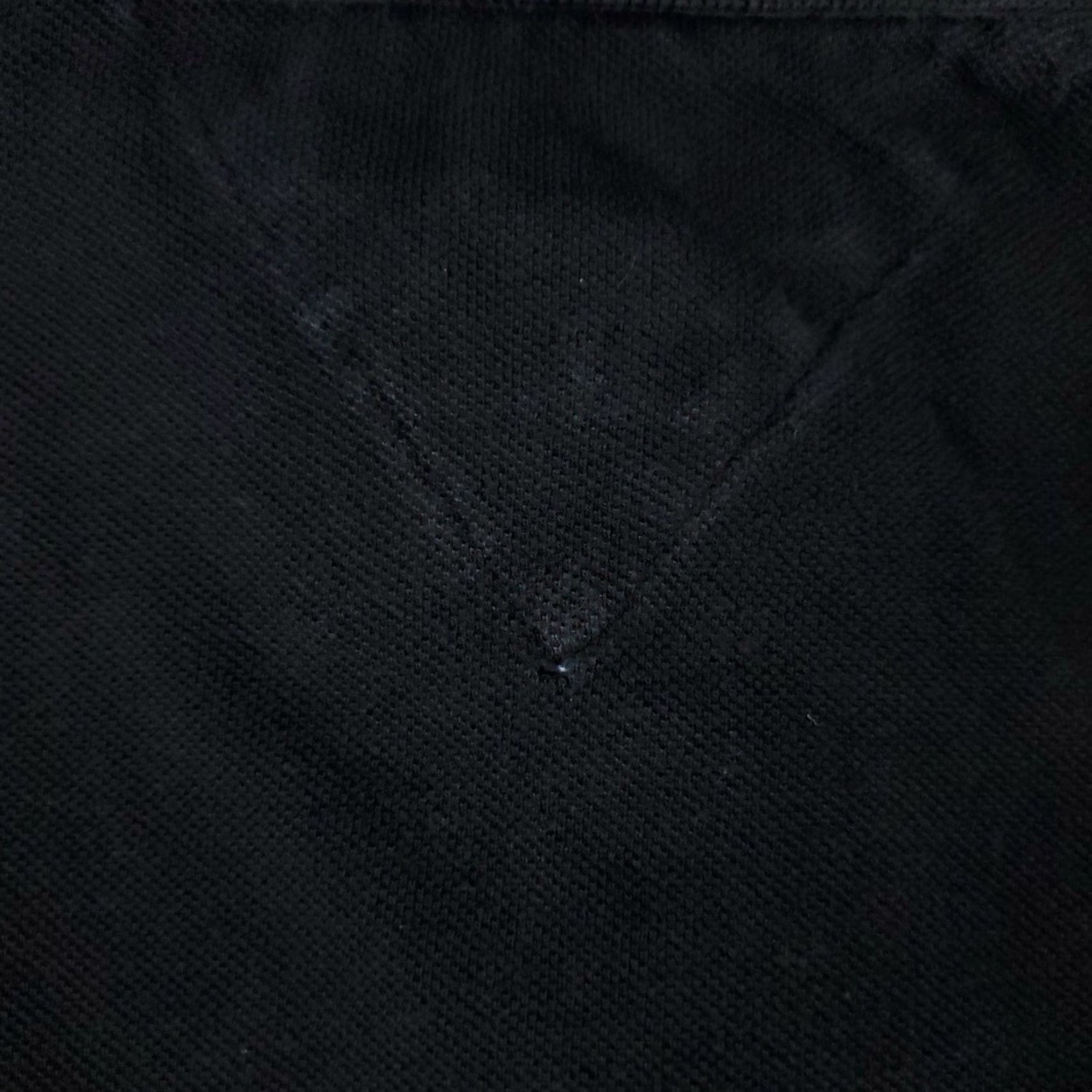 Tommy Hilfiger Tommy Hilfiger Polo Shirt Mens Medium Black Solid Short Sleeve Casual Activewear Size US M / EU 48-50 / 2 - 3 Thumbnail