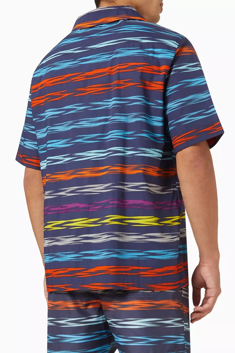 Missoni o1y0225 Logo Patterned Shirt in Multicolor Size US XS / EU 42 / 0 - 3 Thumbnail