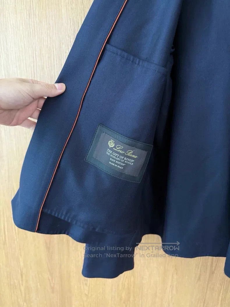 Loro Piana Loro Piana King's Gift Collar Jacket Size US XL / EU 56 / 4 - 6 Thumbnail