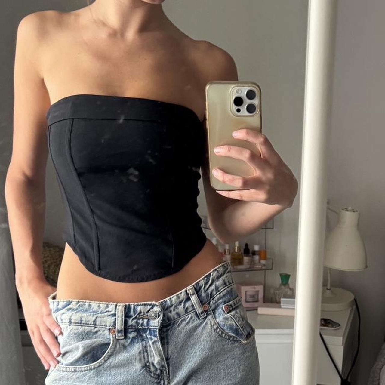 Other Glassons Black Corset Top Size XS / US 0-2 / IT 36-38 - 3 Thumbnail