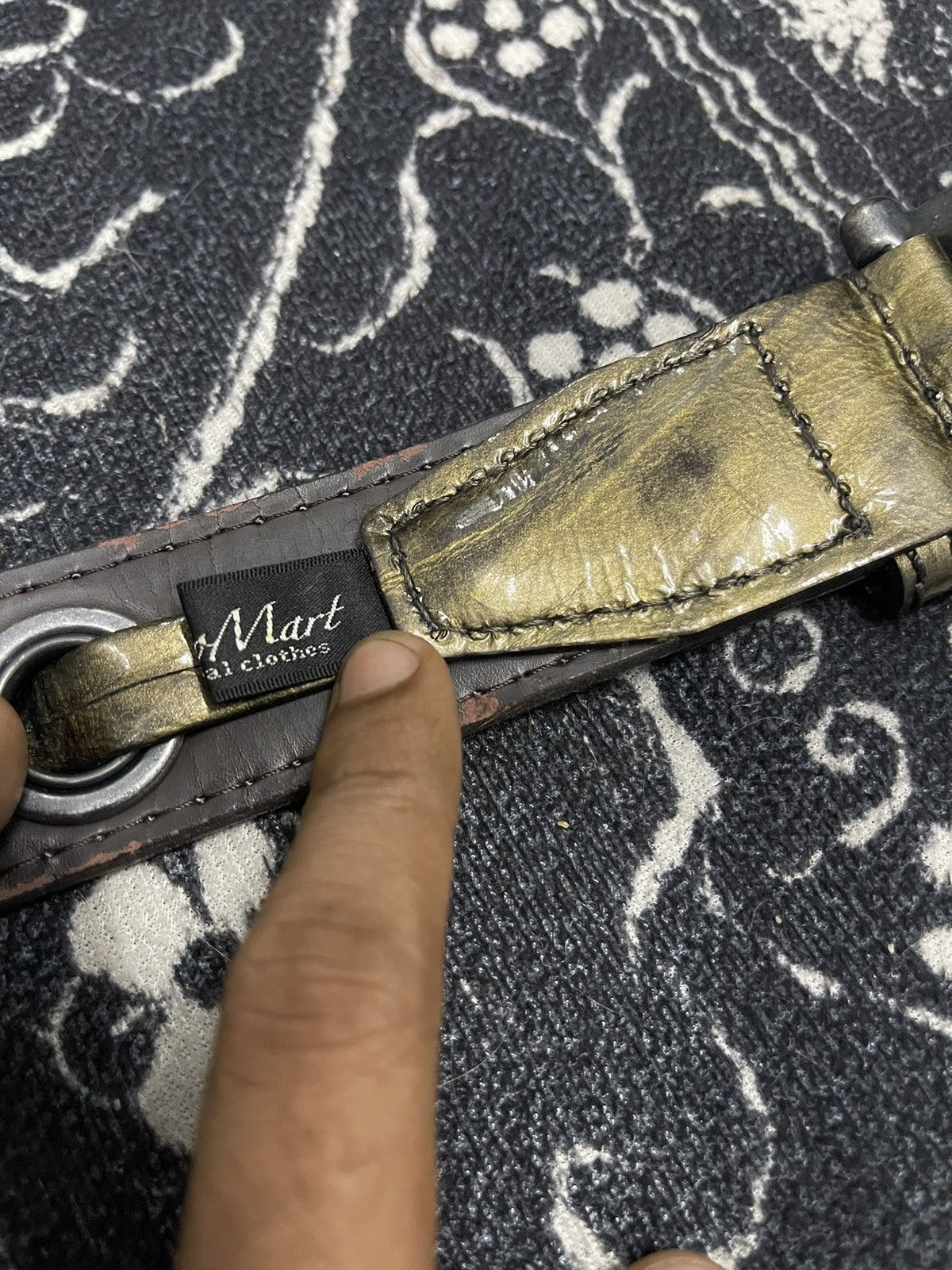 Tornado Mart TORNADO MART STUDDED BELT RARE DESIGN Size ONE SIZE - 14 Thumbnail