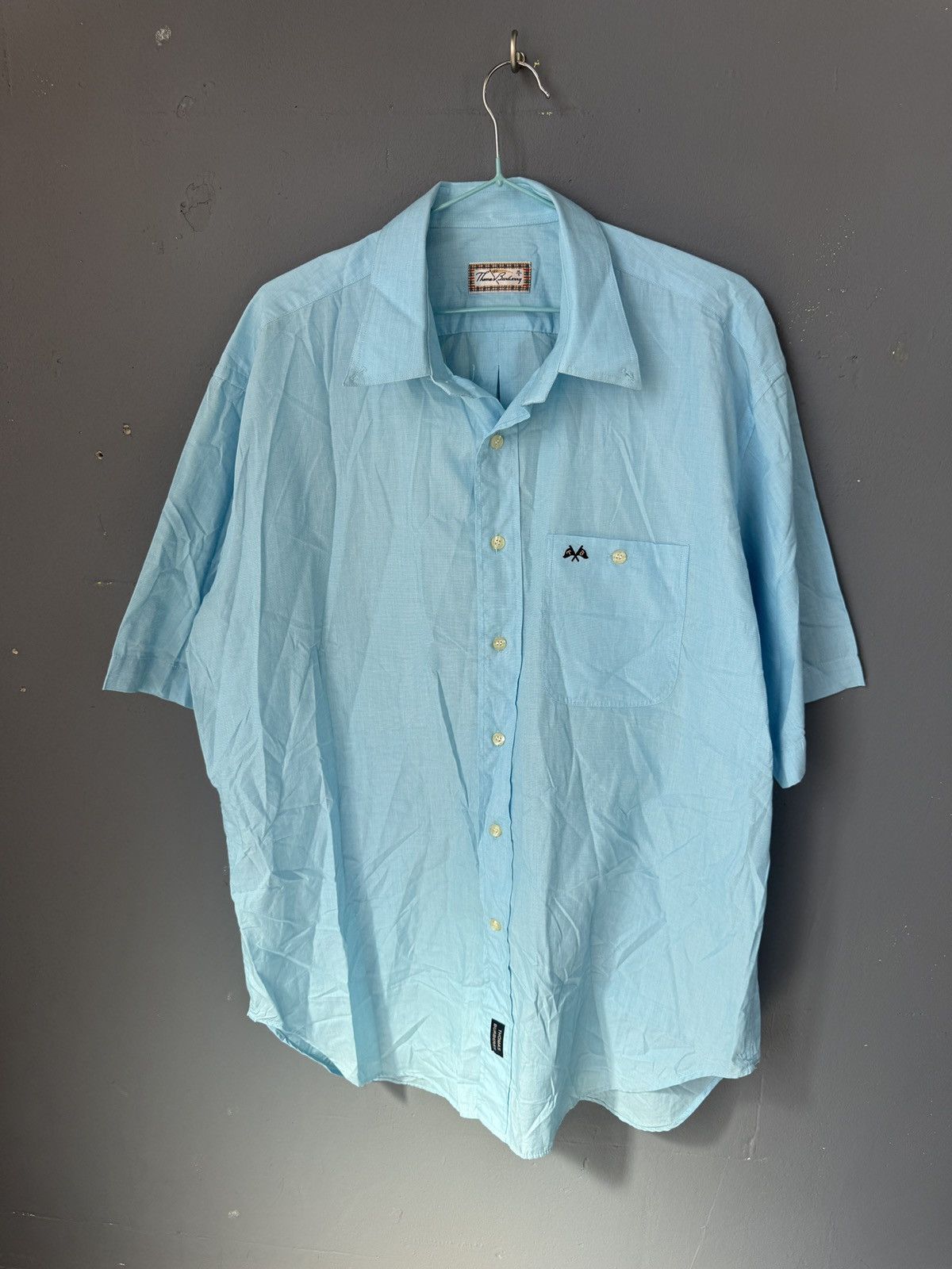 Burberry Thomas burberry shirt vintage tonal Size US XL / EU 56 / 4 - 2 Thumbnail