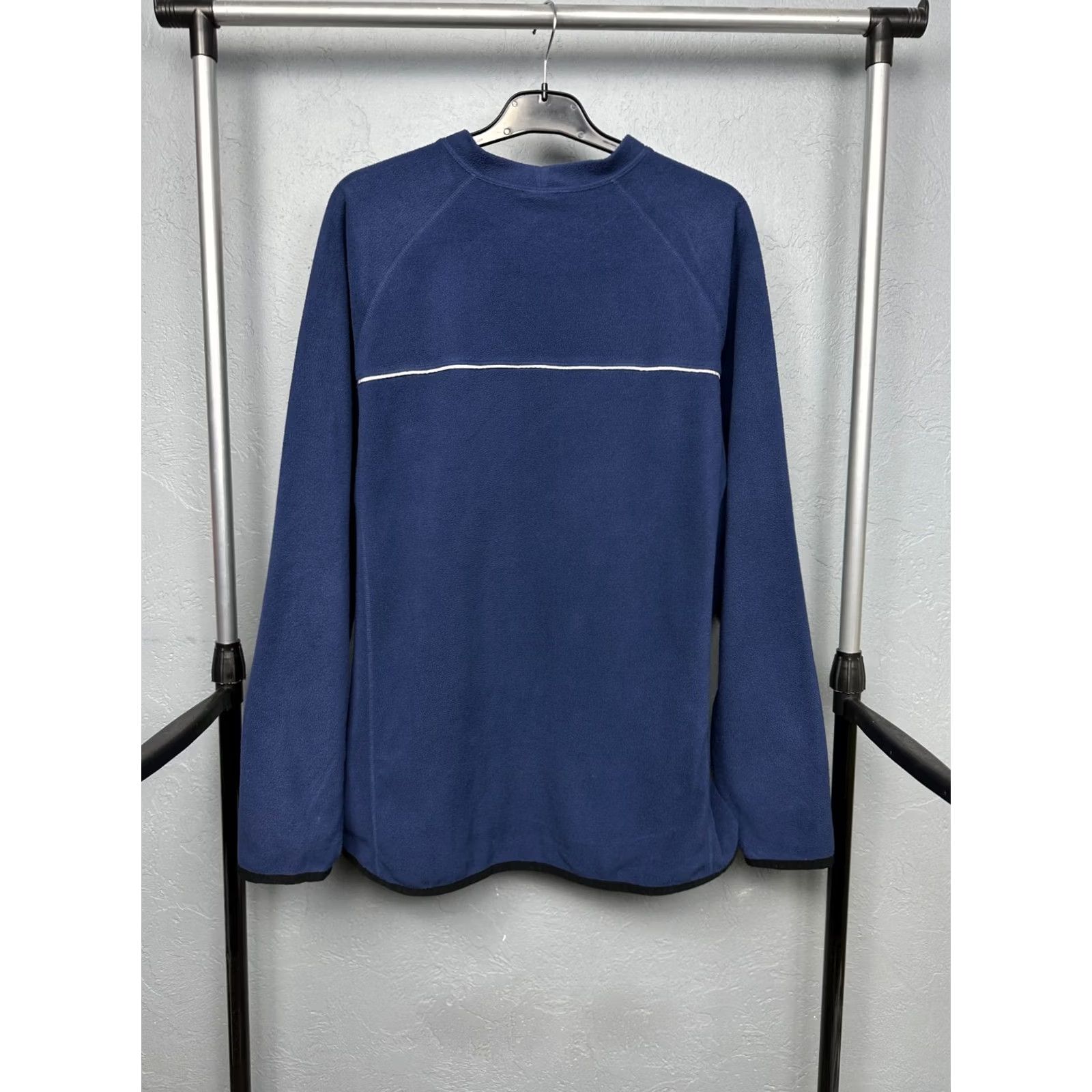 Nike Nike 90s Vintage Fleece Sweatshirt XL Mens Blue Logo Pullover Crew Neck Sweatshirt Size US XL / EU 56 / 4 - 5 Thumbnail