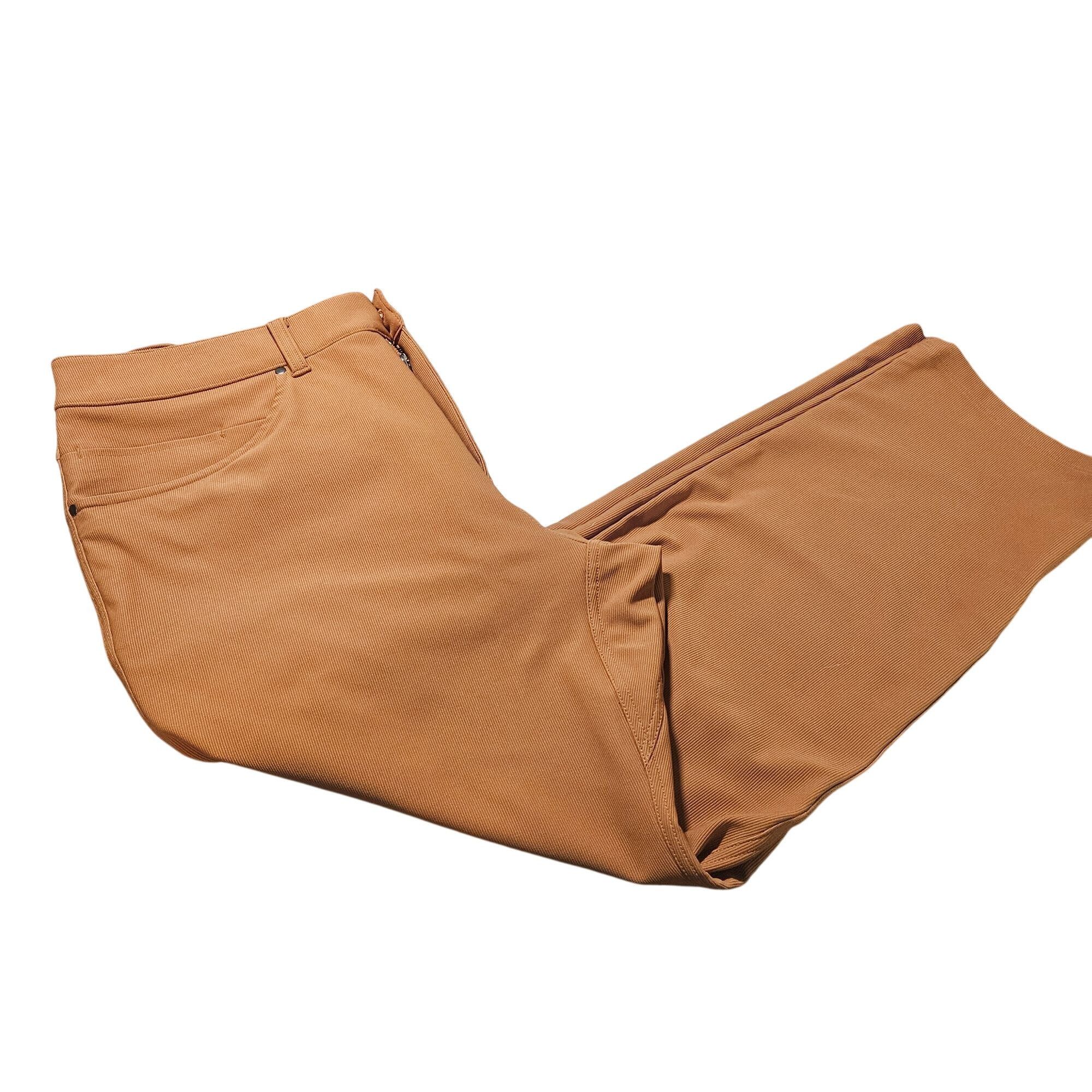 Lululemon Lululemon Men’s ABC Crop Pants Copper Brown 36 Gorpcore Util Size US 36 / EU 52 - 9 Thumbnail