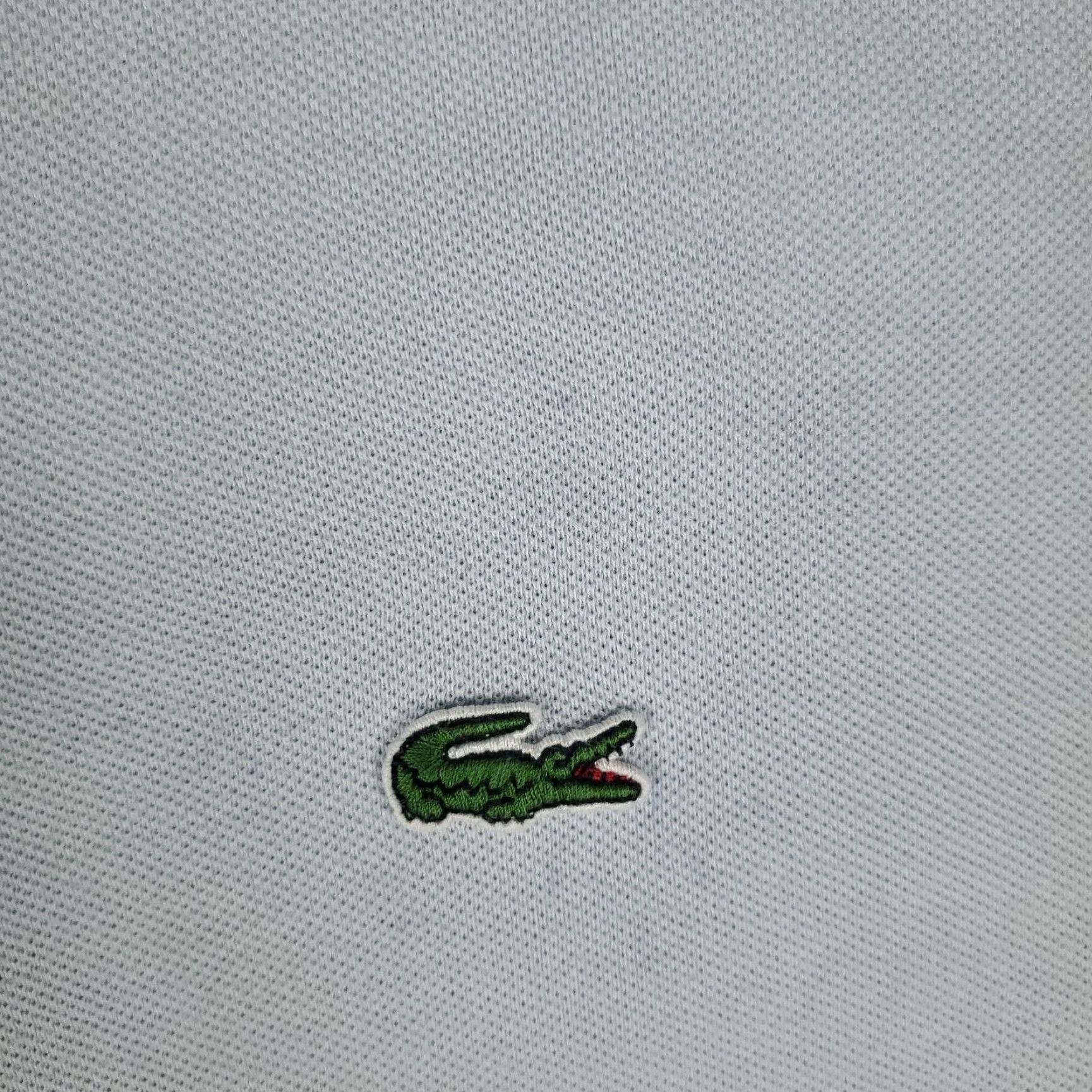 Lacoste Lacoste Polo Shirt Mens XL Blue Solid Short Sleeve Collared Button Dress Casual Polo Size US XL / EU 56 / 4 - 3 Thumbnail