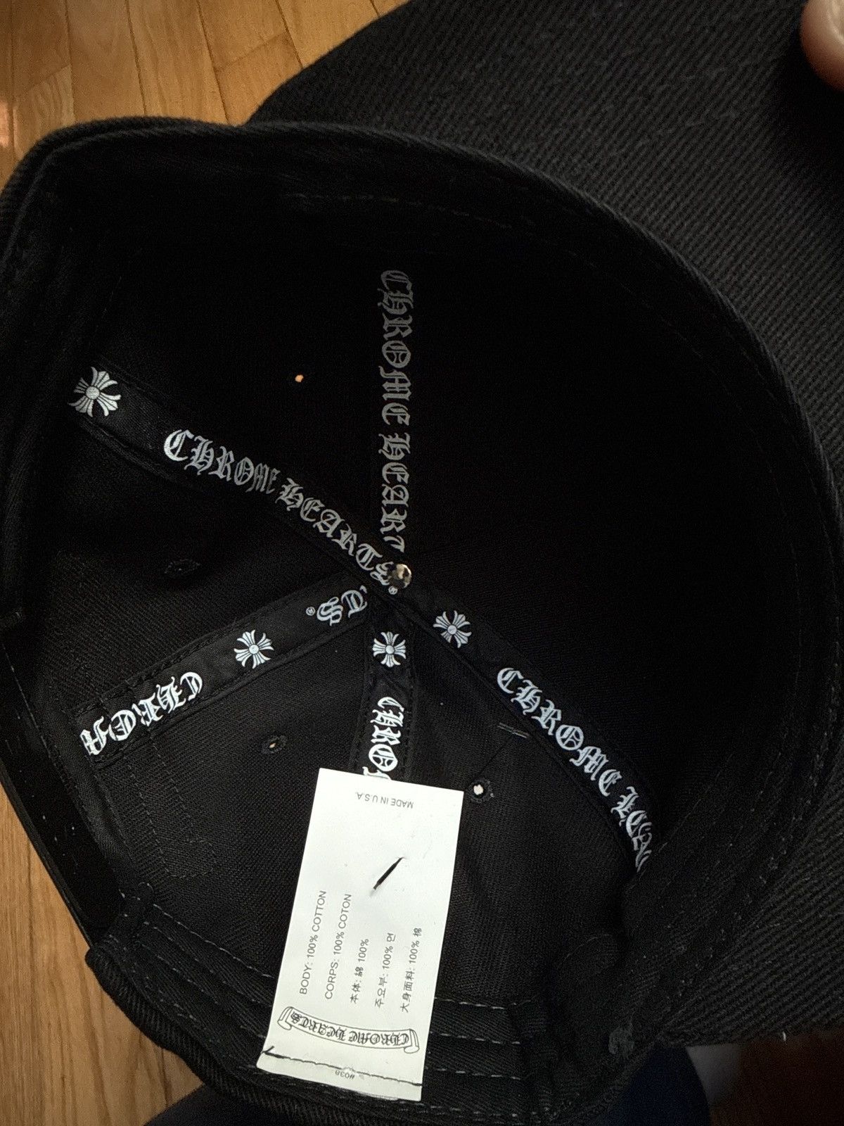 Chrome Hearts Chrome Hearts RS3 Baseball Hat Size ONE SIZE - 4 Thumbnail