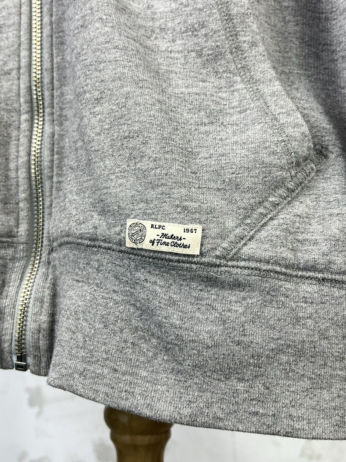 Polo Ralph Lauren Vintage R.L.P.C Polo Ralph Lauren Reversible Zip Hoodie M-L Size US M / EU 48-50 / 2 - 11 Thumbnail