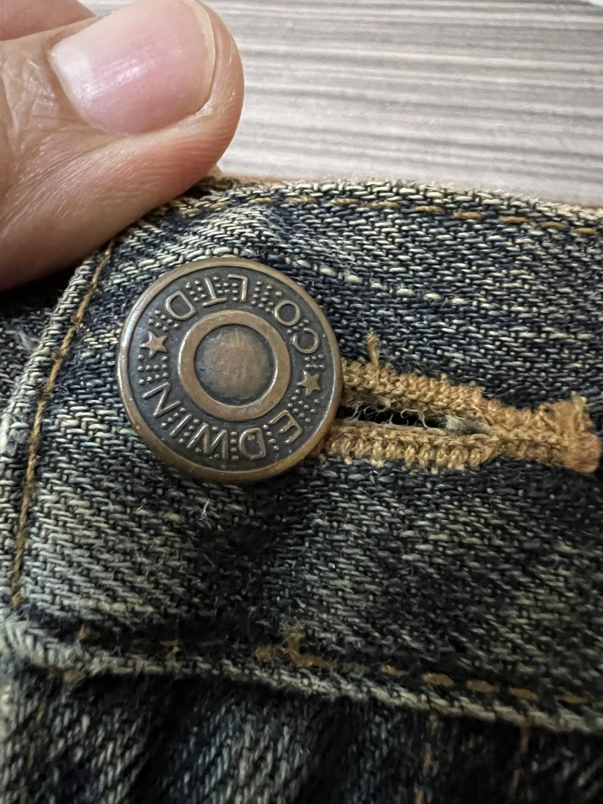 Edwin Vintage Edwin Distressed Jean Size US 28 / EU 44 - 20 Thumbnail