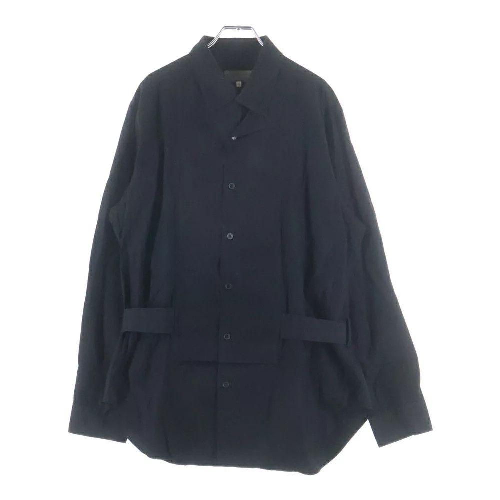 Yohji Yamamoto Yohji Yamamoto POUR HOMME 19AW Collar Layered Regular Shirt Size US XL / EU 56 / 4 - 1 Thumbnail