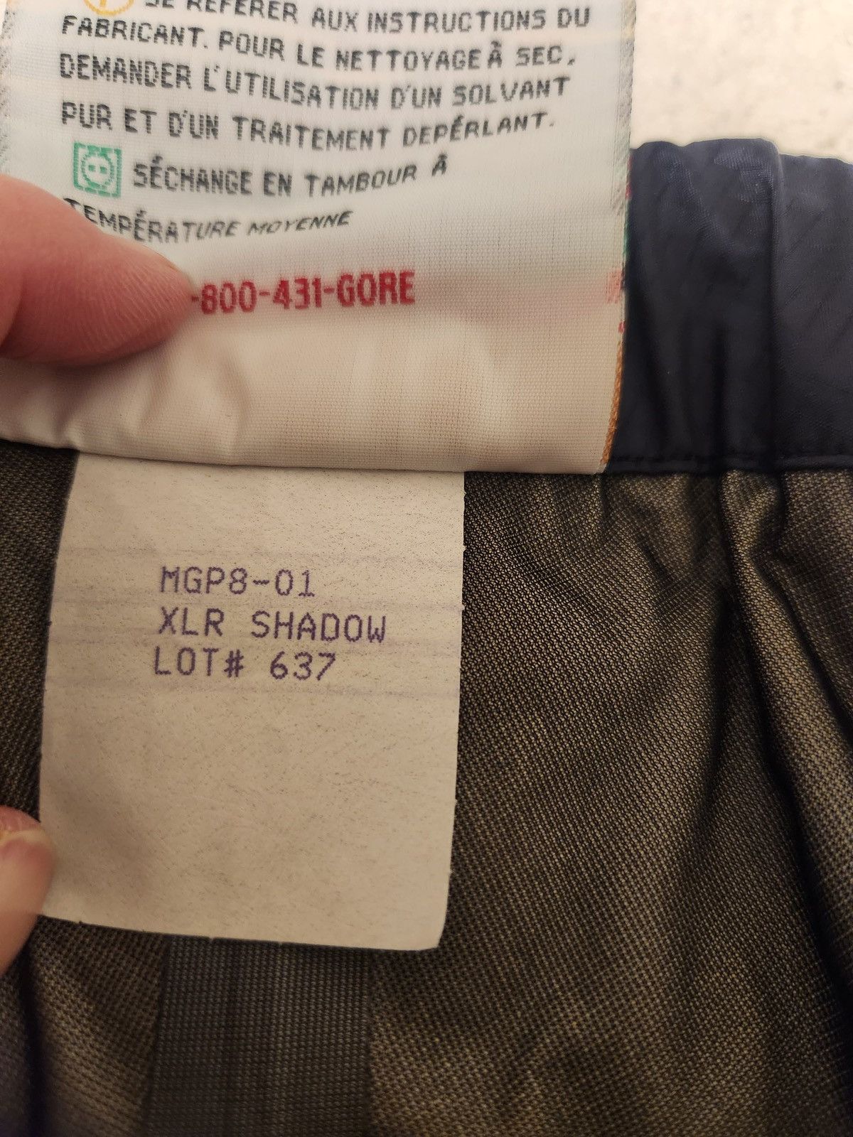 Arc'teryx Arc'teryx Beta Theta GoreTex Pants XL Shadow 1998 Mint Size US 38 / EU 54 - 4 Thumbnail
