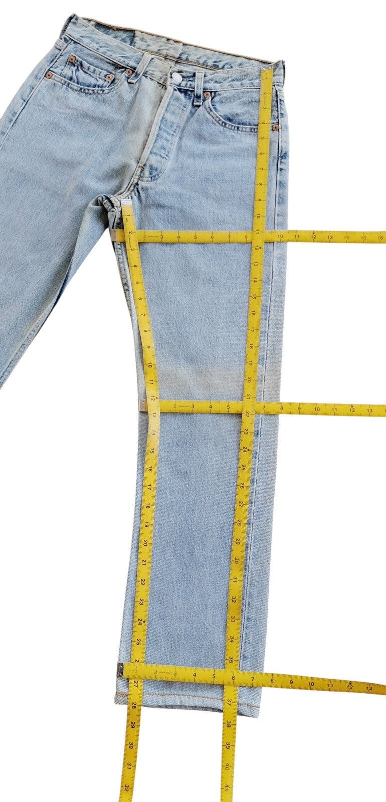 Levi's Vintage Levis 501 Women Jeans Size 27" / US 4 / IT 40 - 11 Thumbnail