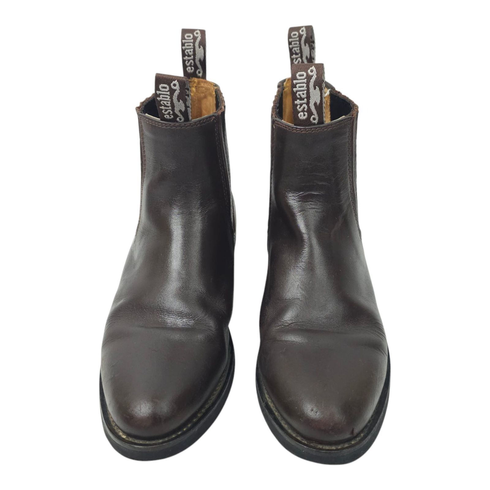 Other Establo Ankle Boot Mens Size US 8 Mex 27 EU 41 Pull On Brown Size US 8 / EU 41 - 14 Thumbnail