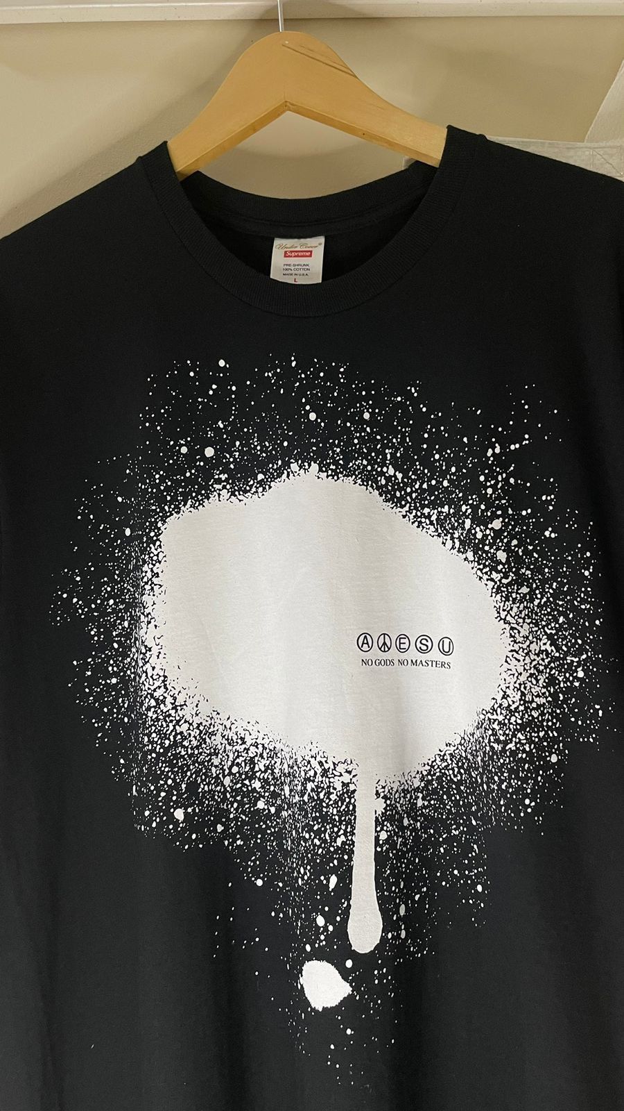 Supreme × Undercover Supreme x UNDERCOVER Tag Tee Black SS23