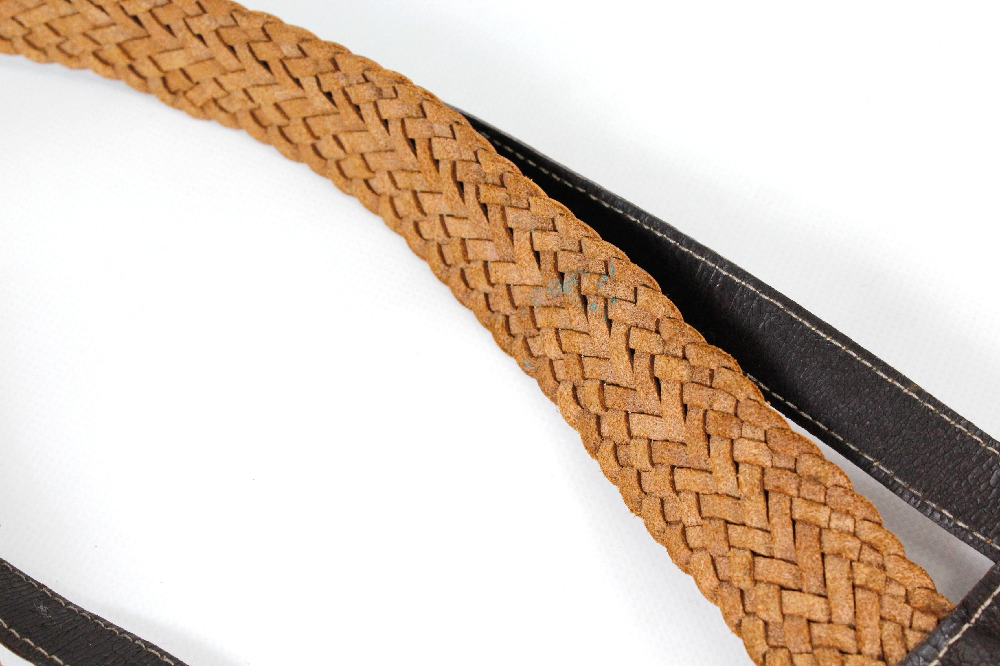 Ferre × Gianfranco Ferre Gianfranco Ferre Leather Woven Belt Size ONE SIZE - 6 Thumbnail