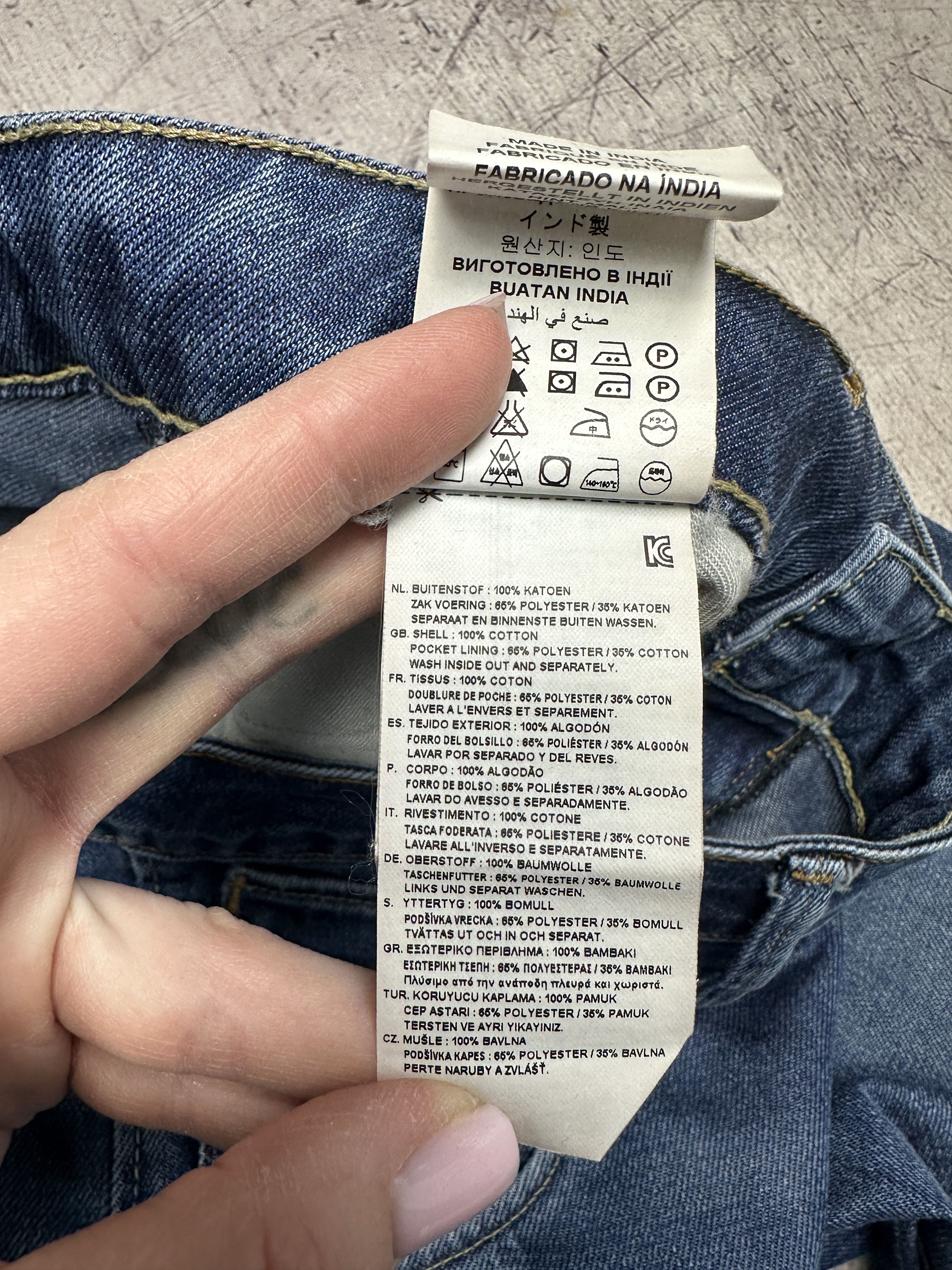 G-Star G Star Raw Mens Arc 3D Slim Denim Pants Jeans Size US 34 / EU 50 - 8 Thumbnail