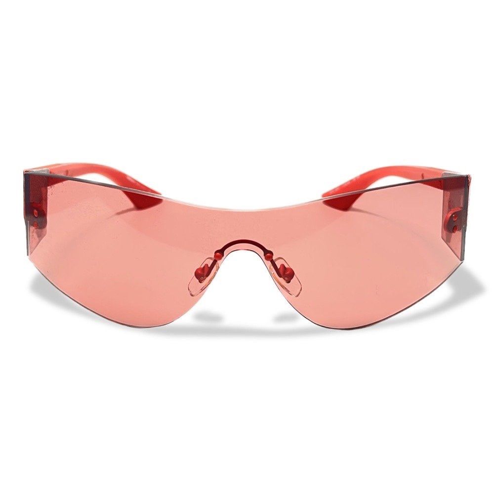 Versace BNIB Versace Red Shield Sunglasses Size ONE SIZE - 2 Thumbnail