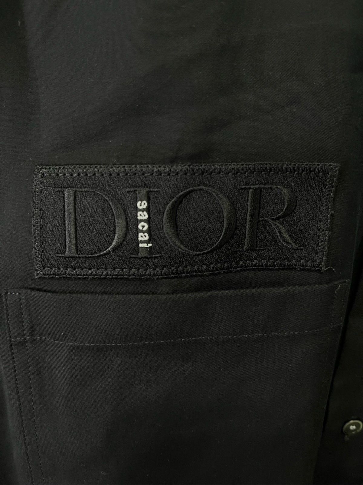 Dior × Sacai Nwt Dior x Sacai Pocket Overshirt 38 Size US S / EU 44-46 / 1 - 3 Thumbnail