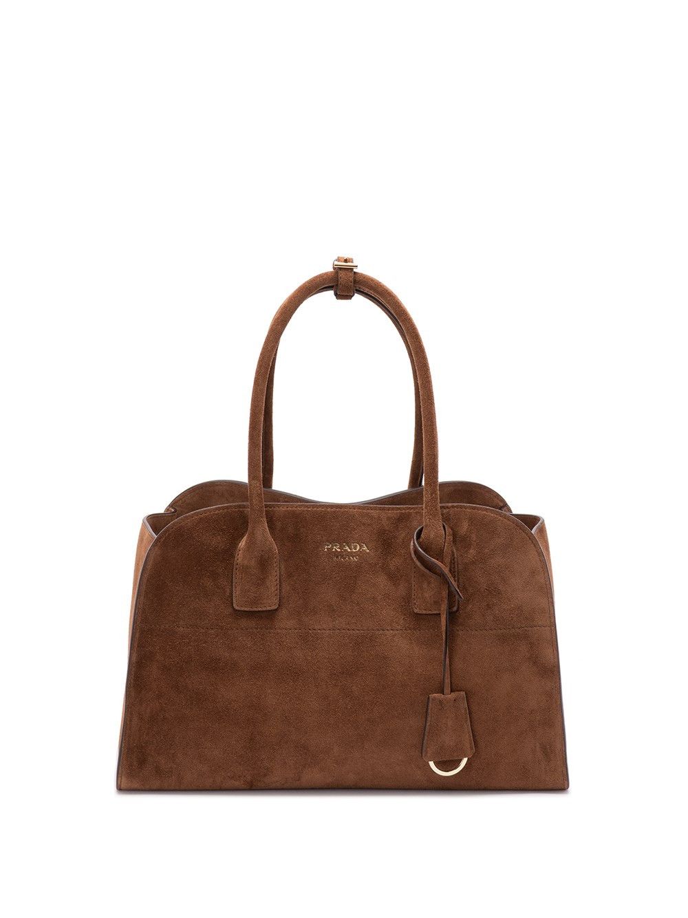 Prada Suede Tote Size ONE SIZE - 1 Thumbnail