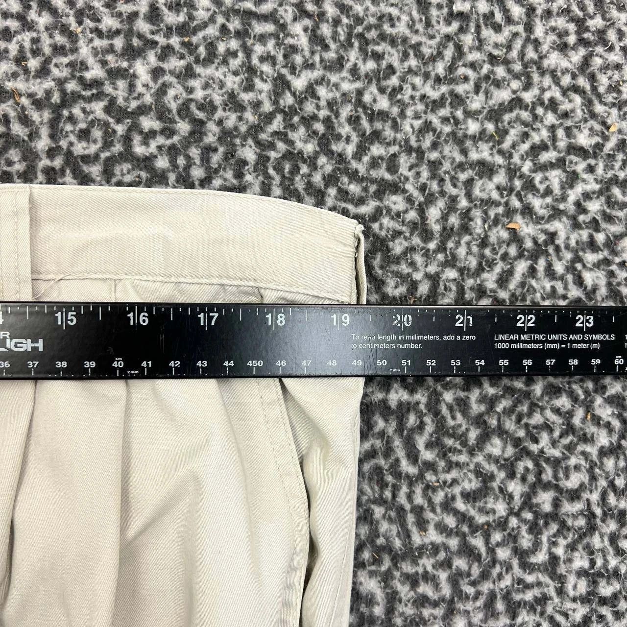 Basic Editions Basic Editions Pants Men 40x30 Chino Straight Leg Pleated Size US 40 / EU 56 - 7 Thumbnail