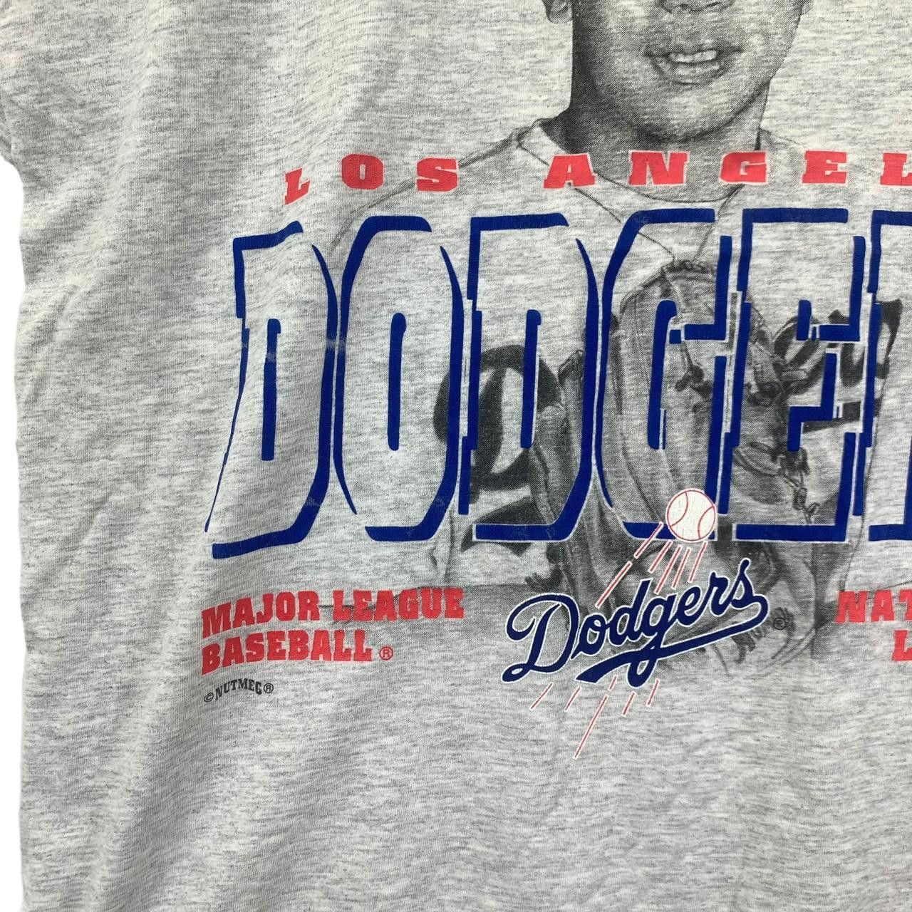 Vintage Vintage 1995 MLB LA DODGERS Hideo Nomo Tee Shirt Top Major Size US L / EU 52-54 / 3 - 6 Thumbnail