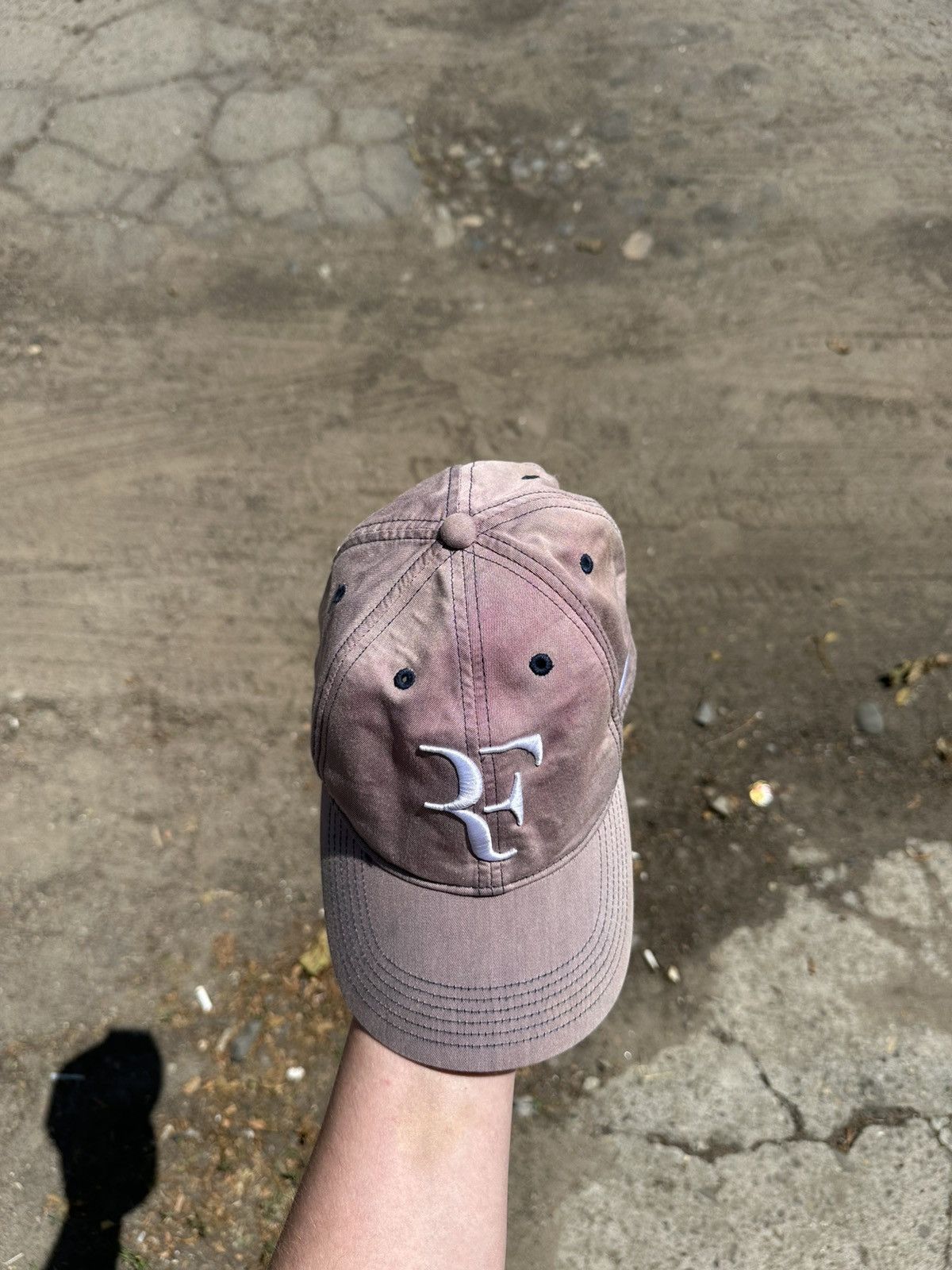 Nike Vintage Nike Roger Federer Cap Y2K Distressed Hats Size ONE SIZE - 5 Thumbnail