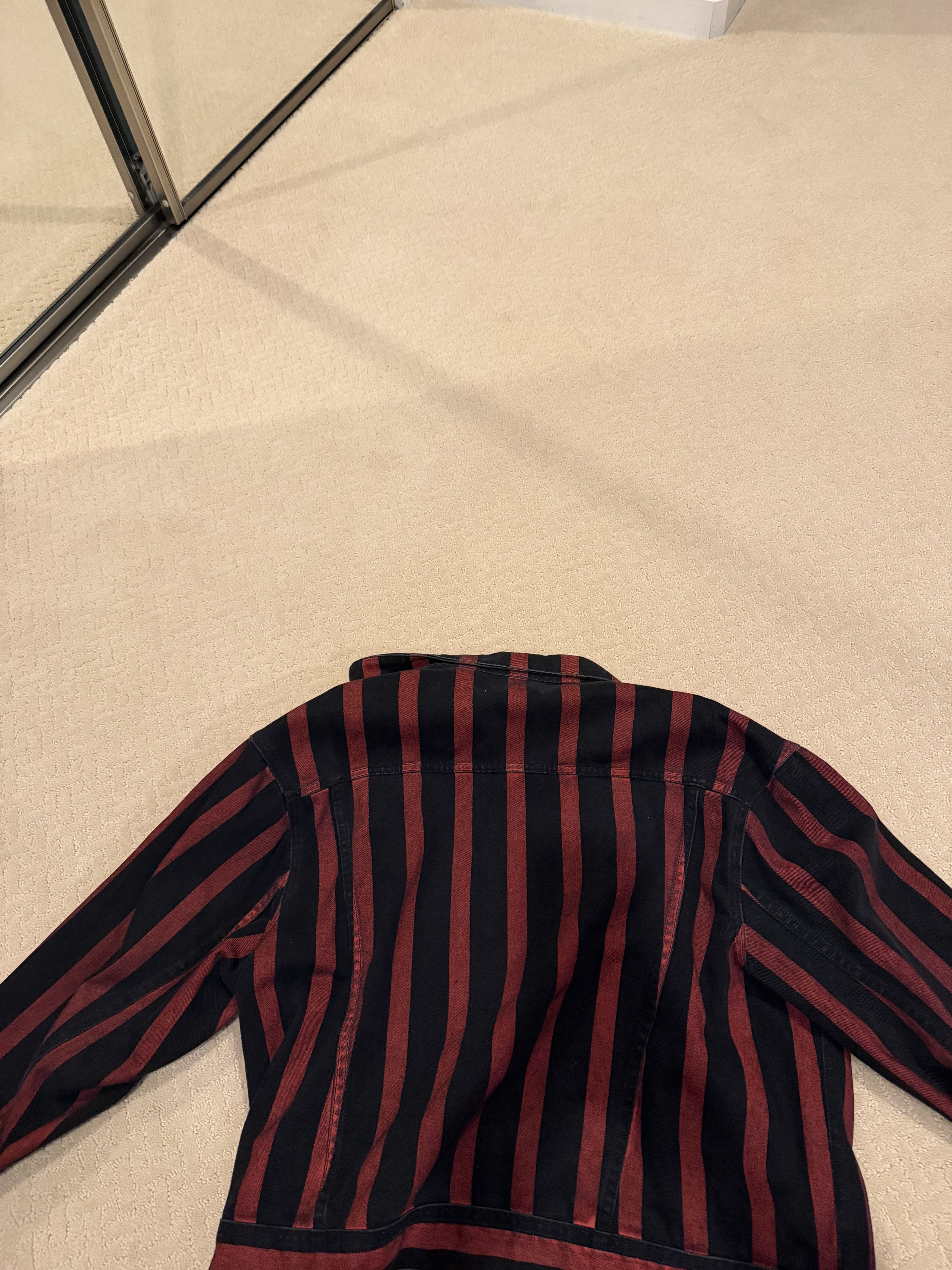 Bare Knuckles Bare Knuckles Striped Denim Jacket Size US L / EU 52-54 / 3 - 2 Thumbnail