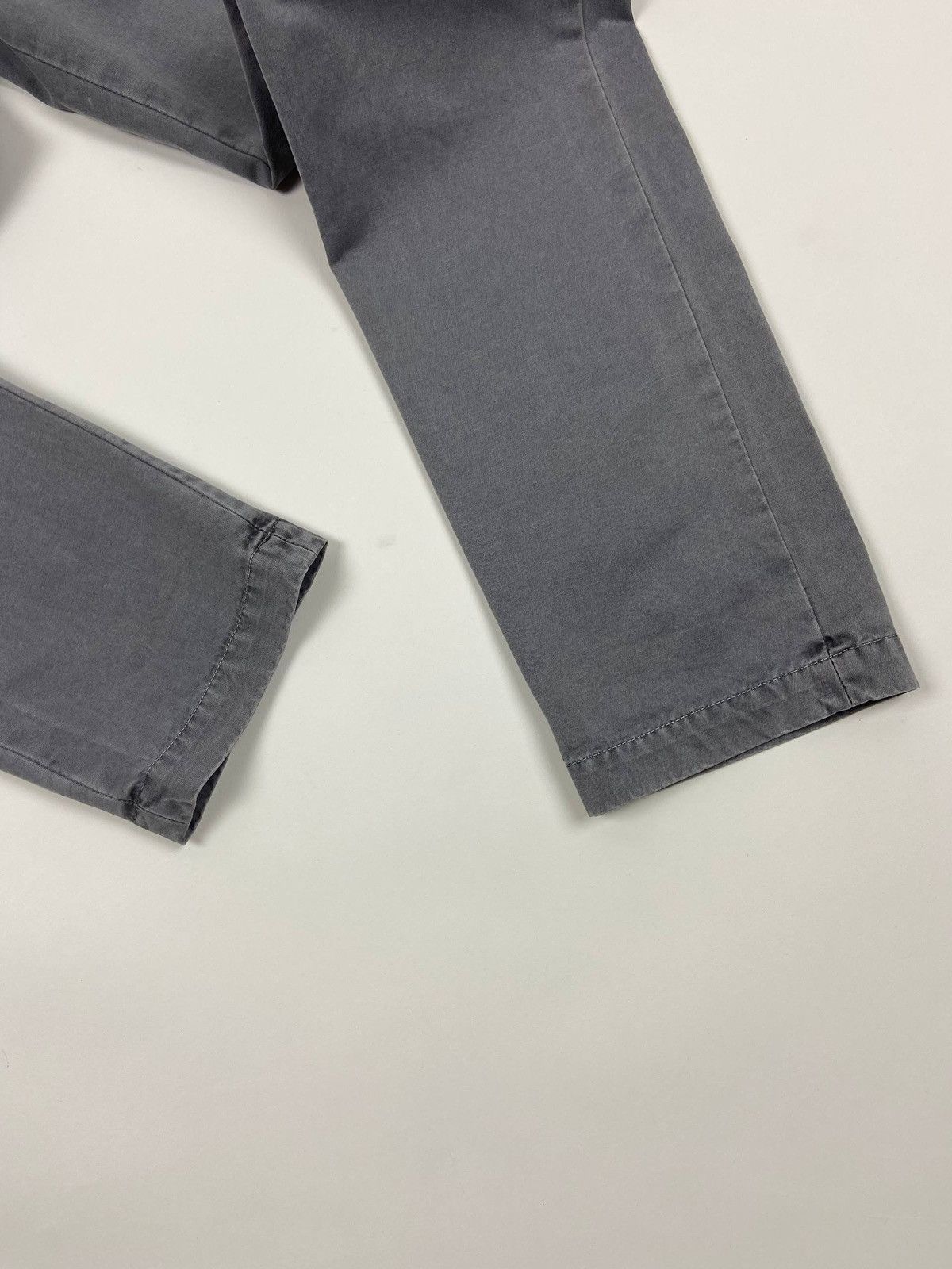 Our Legacy Our Legacy Chino Pants Grey 46 Cotton Slim Straight Trousers Size US 30 / EU 46 - 4 Thumbnail