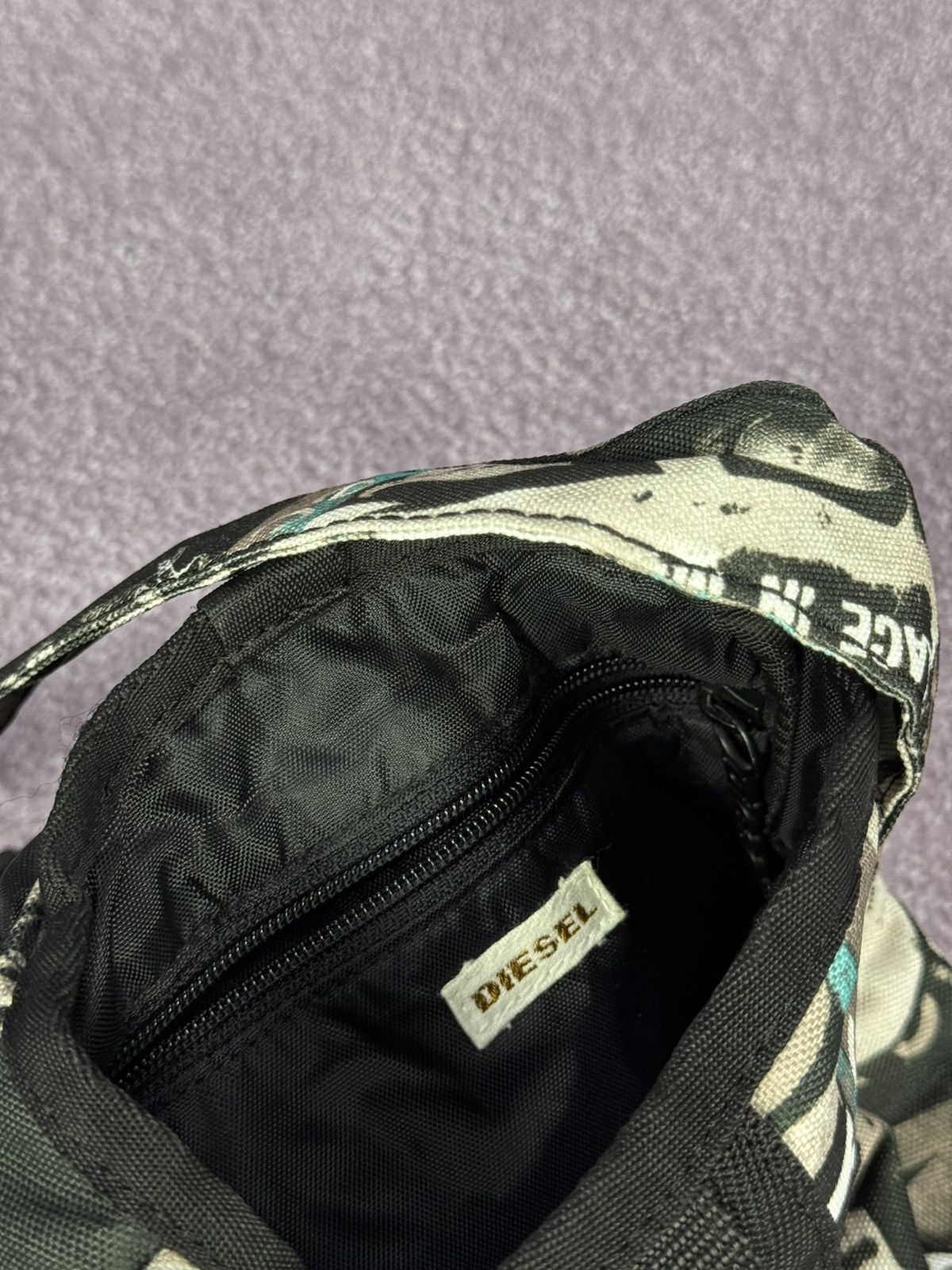 Diesel Y2K Diesel Spray Logo Coloured Vintage Shoulder Bag Size ONE SIZE - 8 Thumbnail