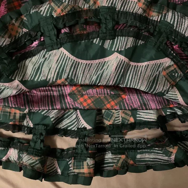 Comme des Garcons Comme des Garcons size XS Main Line Crochet Lace Hemmed Sk Size 22" - 3 Thumbnail