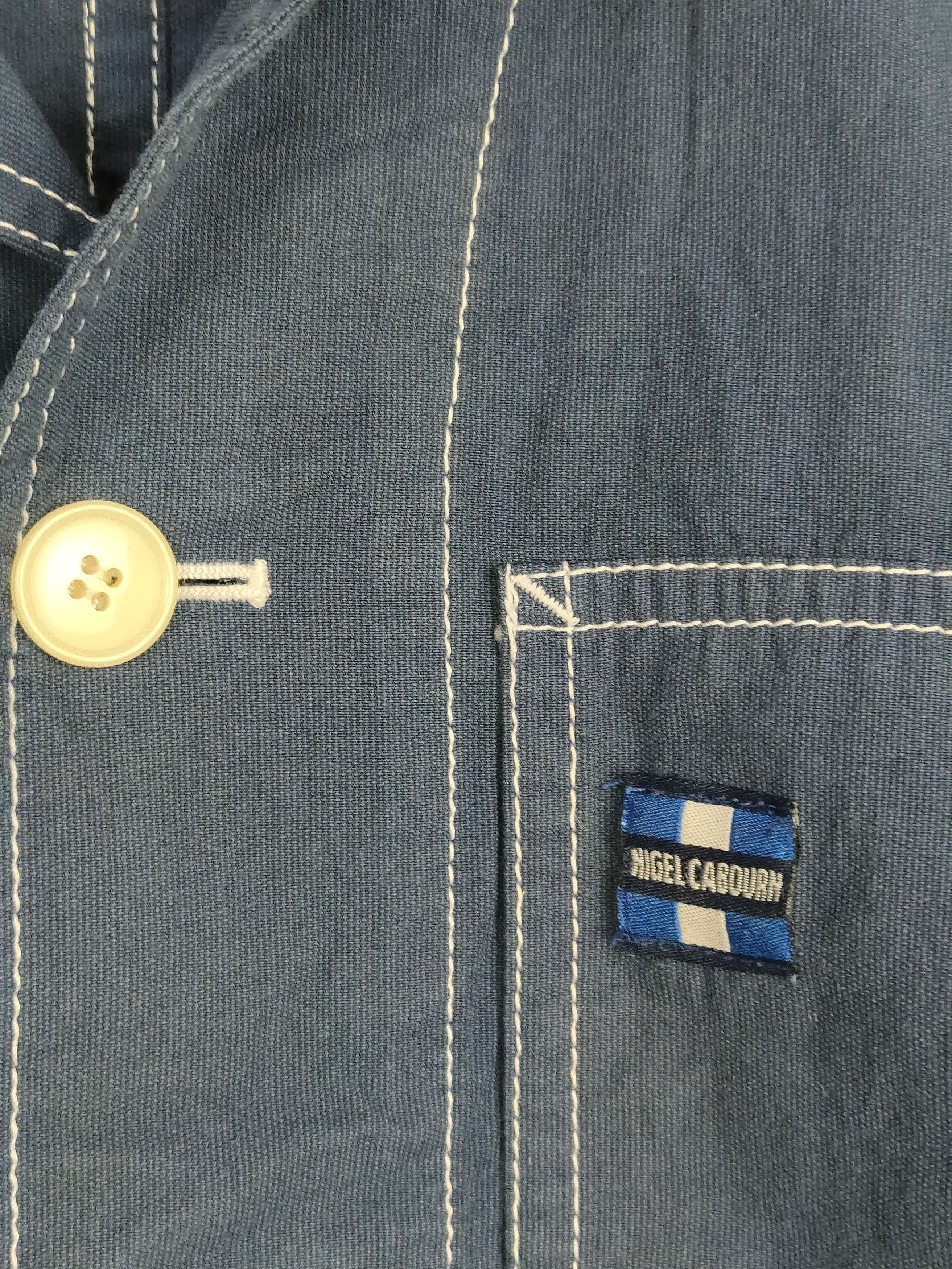 Nigel Cabourn Nigel Cabourn Workwear Chore Jacket Size US S / EU 44-46 / 1 - 3 Thumbnail