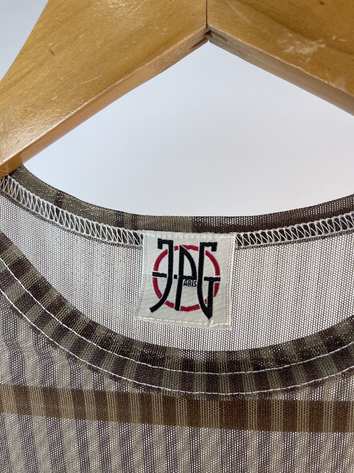 Grailed × Jean Paul Gaultier Most Iconic 1994 Runway Jean Paul Gaultier Globe Mesh Top Size US S / EU 44-46 / 1 - 13 Thumbnail