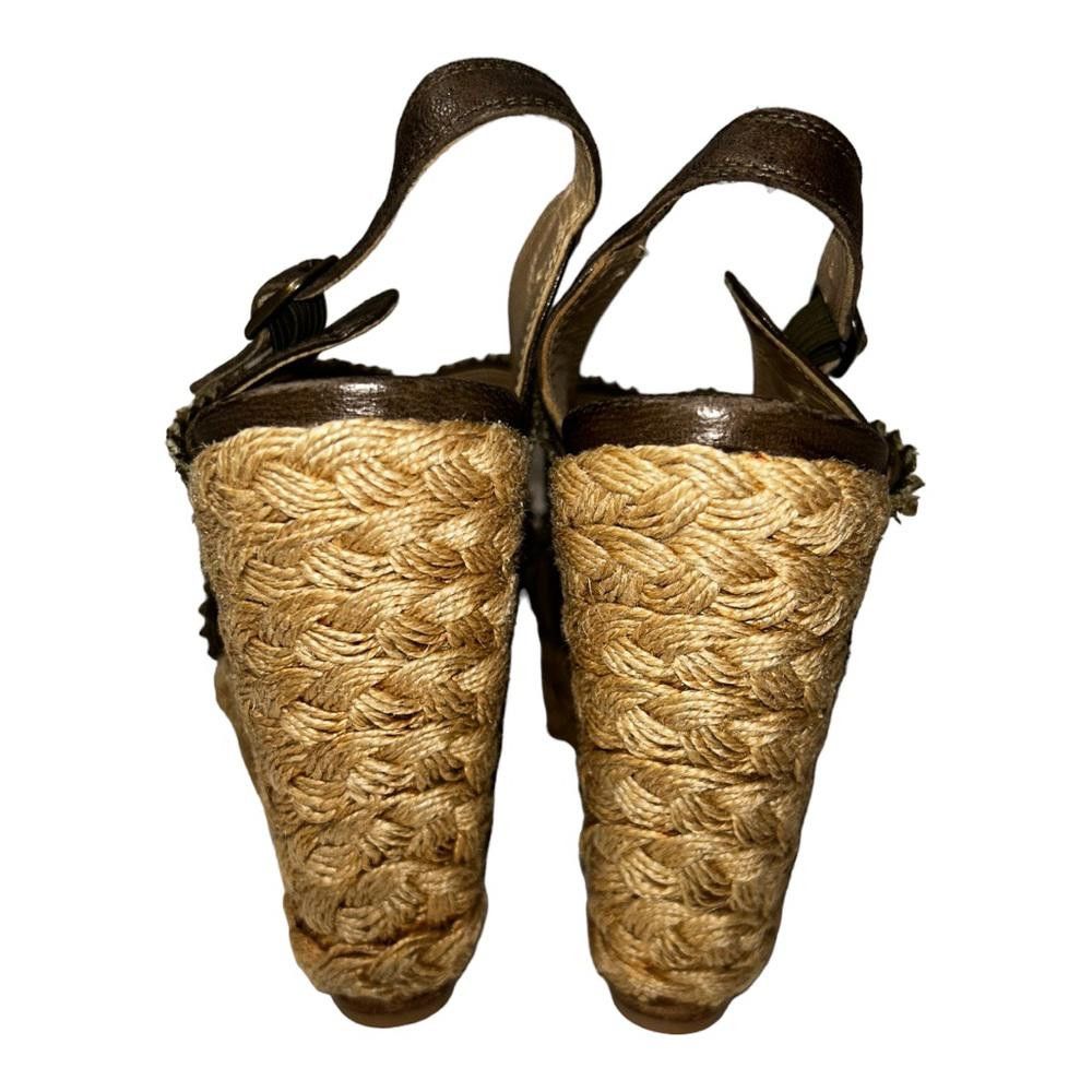 Stuart Weitzman Stuart Weitzman l Straw Espadrille Wedges Size 5.5 Size US 5.5 / IT 35.5 - 6 Thumbnail