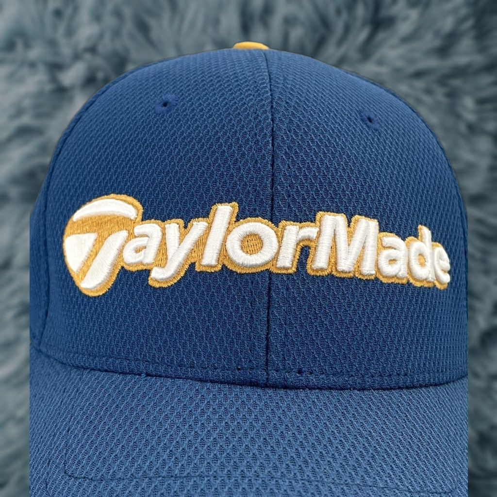 TaylorMade TaylorMade Hat Cap Adult Blue L-XL tmax Gear Logo Mens Golf Style Hat Size ONE SIZE - 1 Thumbnail