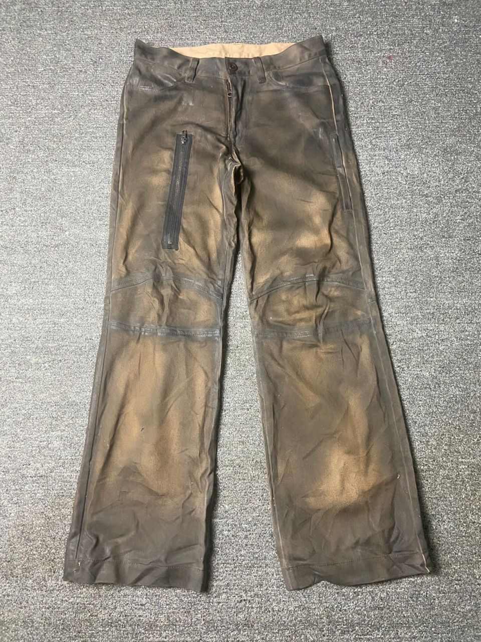 Japanese Brand Rare Faded Racing Jeans Pants (152)