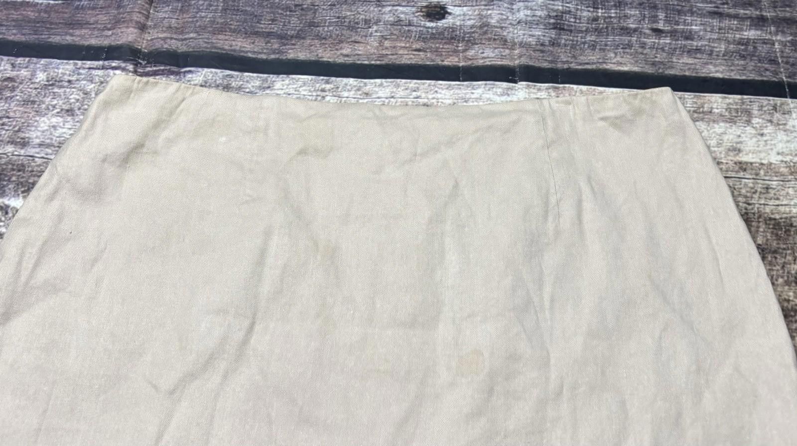 Brooks Brothers Brooks Brothers Skirt Womens Size 8 Linen Stretch Size 30" / US 8 / IT 44 - 4 Thumbnail