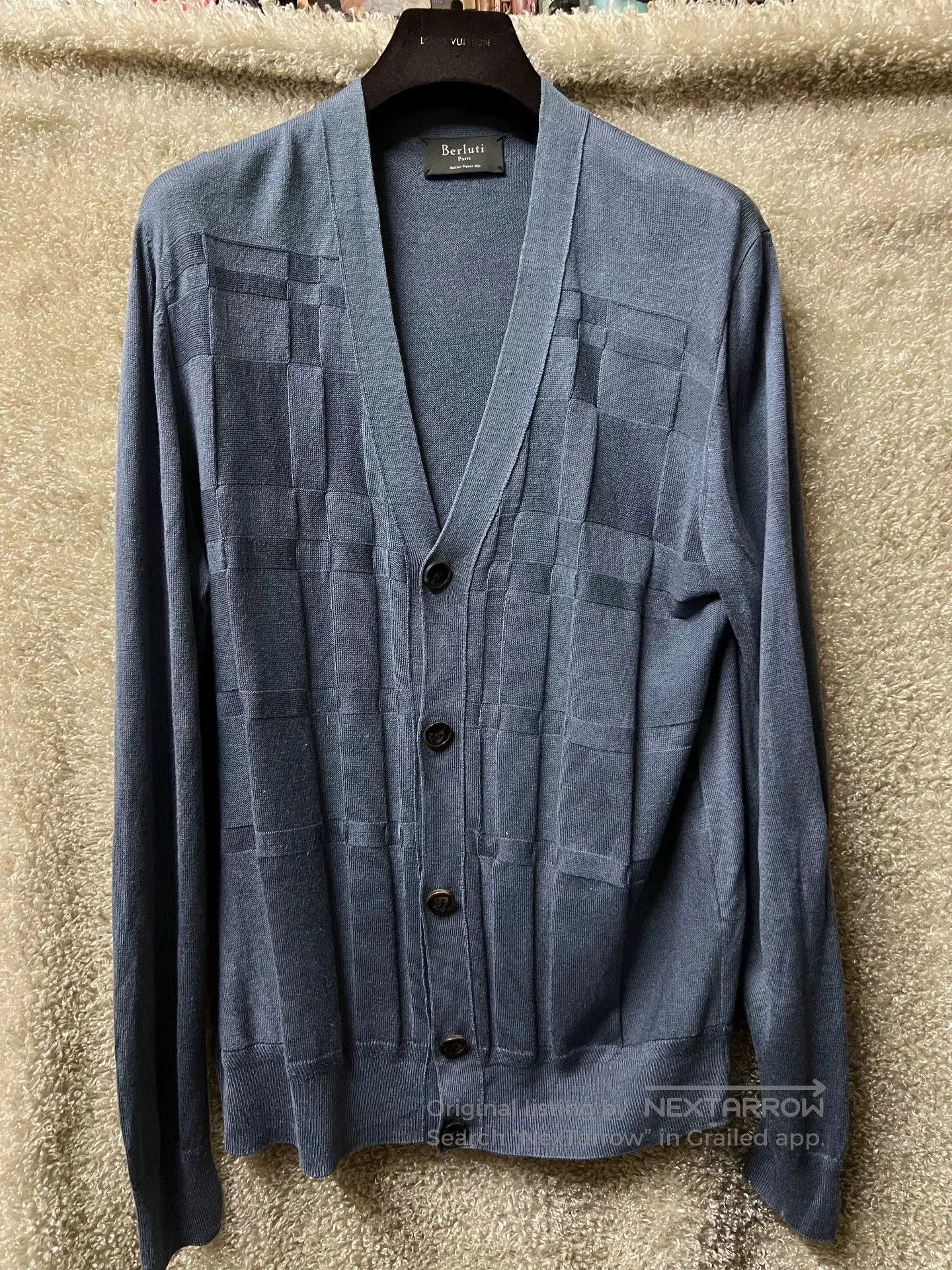 Berluti Berluti Men's Casual Cardigan. Size US M / EU 48-50 / 2 - 1 Thumbnail