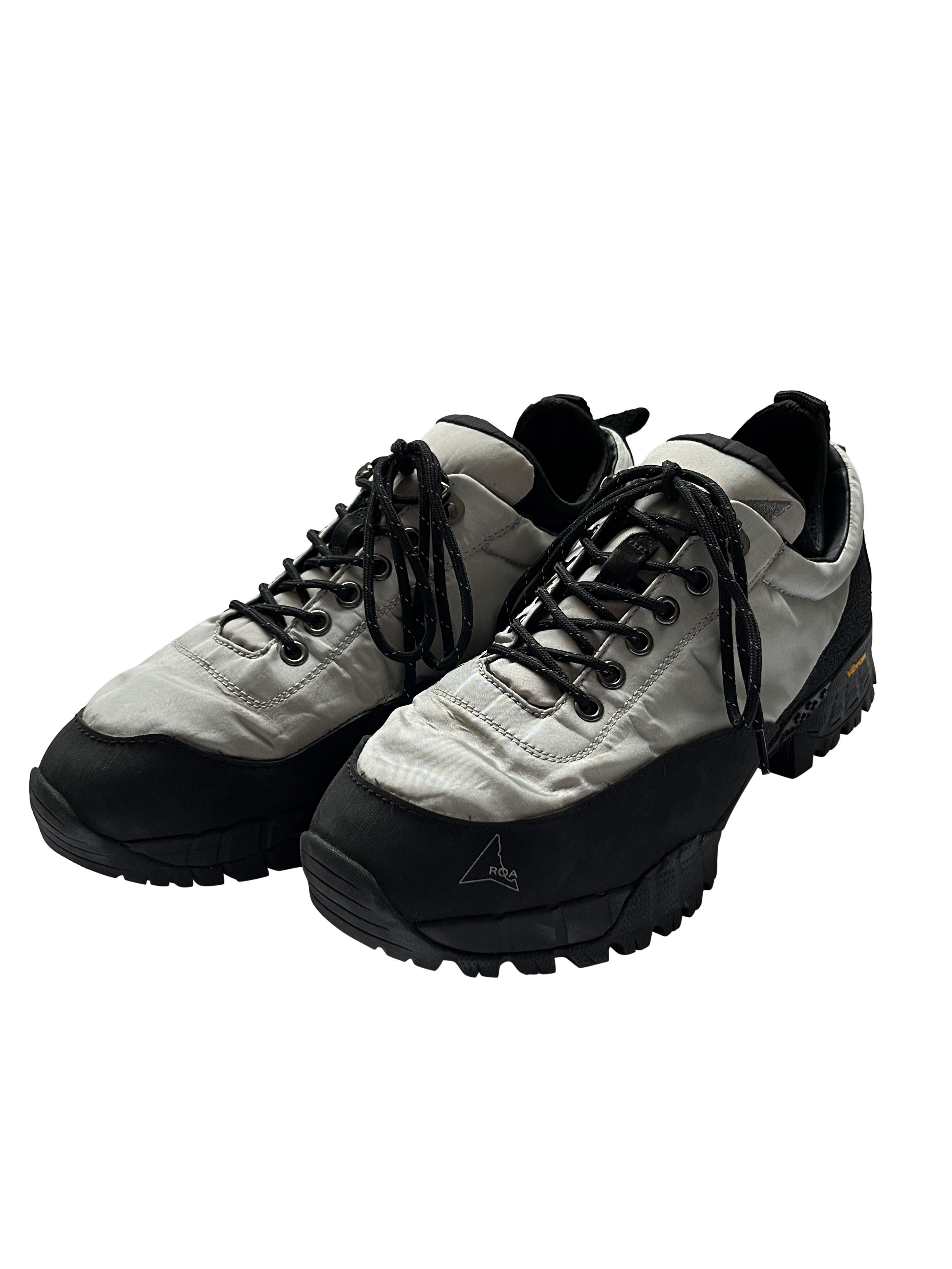 image of Roa Neal Gray And Black Hiking Boots in Gray/Black, Men's (Size 9)