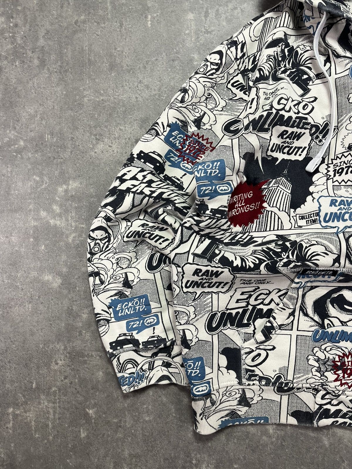Ecko Unltd. Ecko Unltd. AOP Comic Book Baggy Zip Hoodie L XL Size US L / EU 52-54 / 3 - 4 Thumbnail