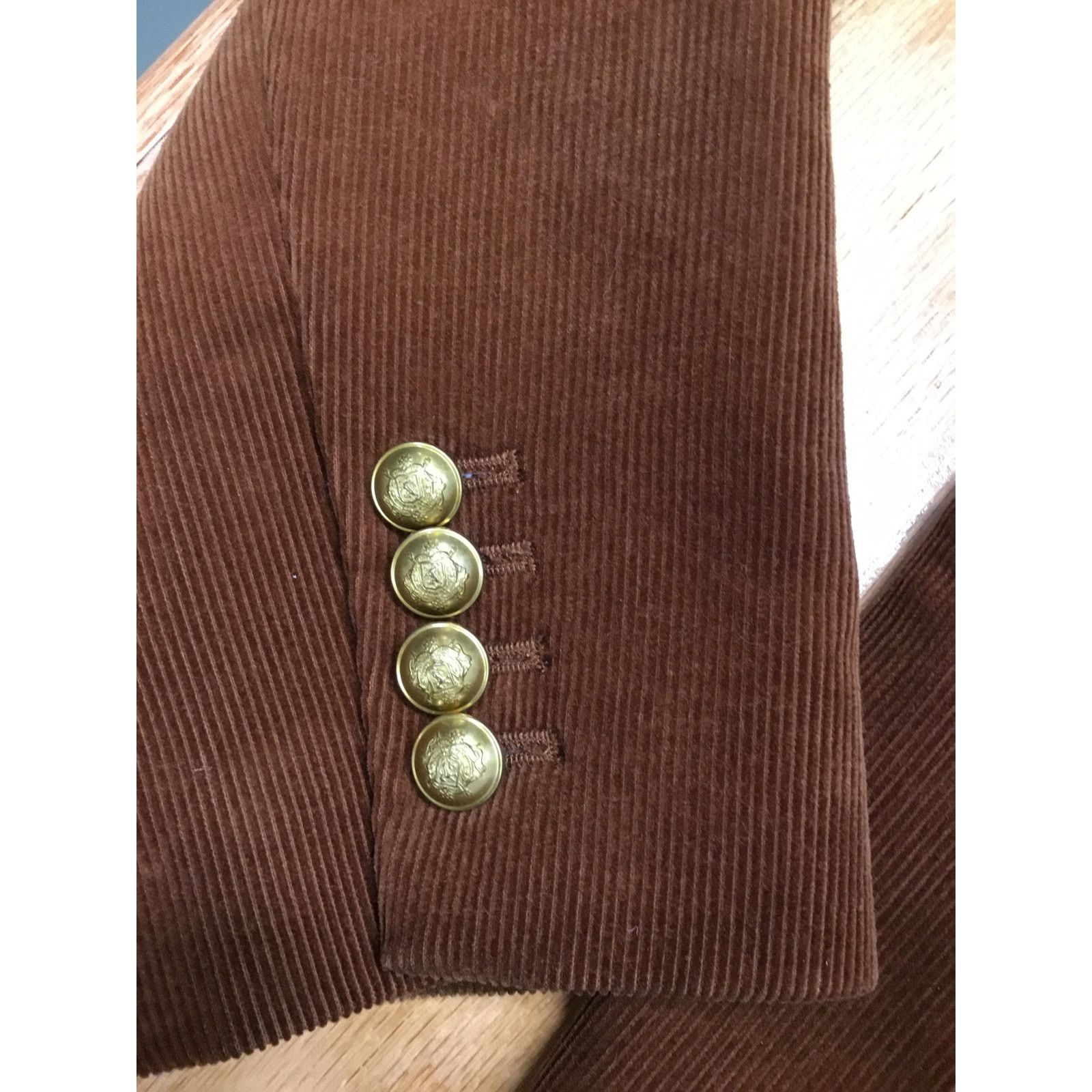 J.Crew J.Crew Campbell Blazer Women's 12 Brown Corduroy Stretch Size XL / US 12-14 / IT 48-50 - 9 Thumbnail