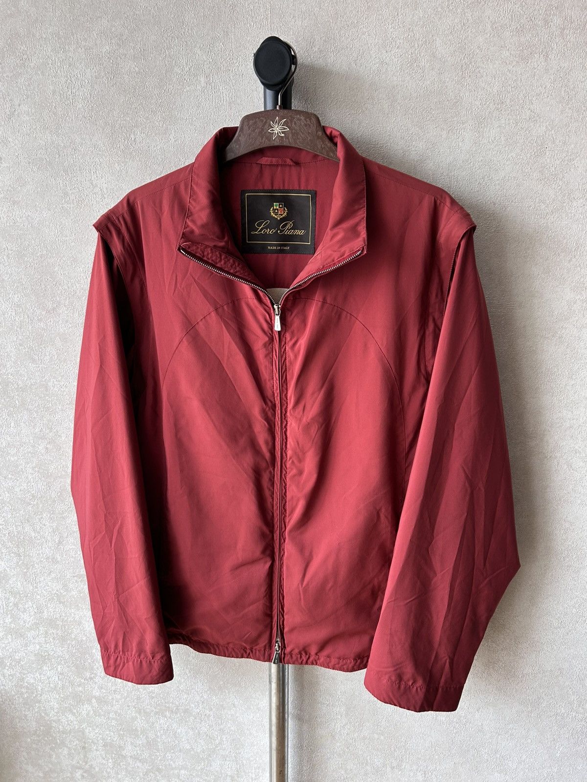 Loro Piana Vintage 90s Loro Piana Detachable Sleeves Jacket Size US XL / EU 56 / 4 - 3 Thumbnail