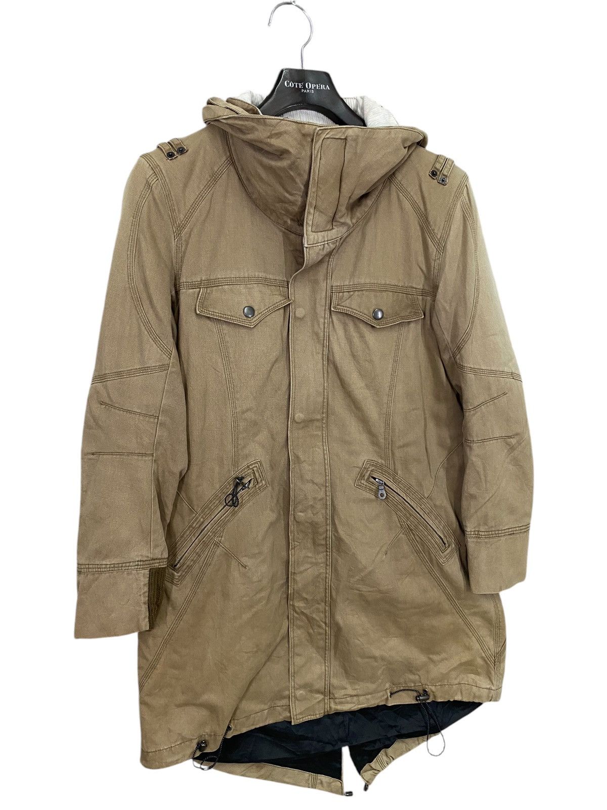 Designer × PPFM × Seditionaries Ppfm us army style heavy jacket long jacket with inner Size US M / EU 48-50 / 2 - 2 Thumbnail
