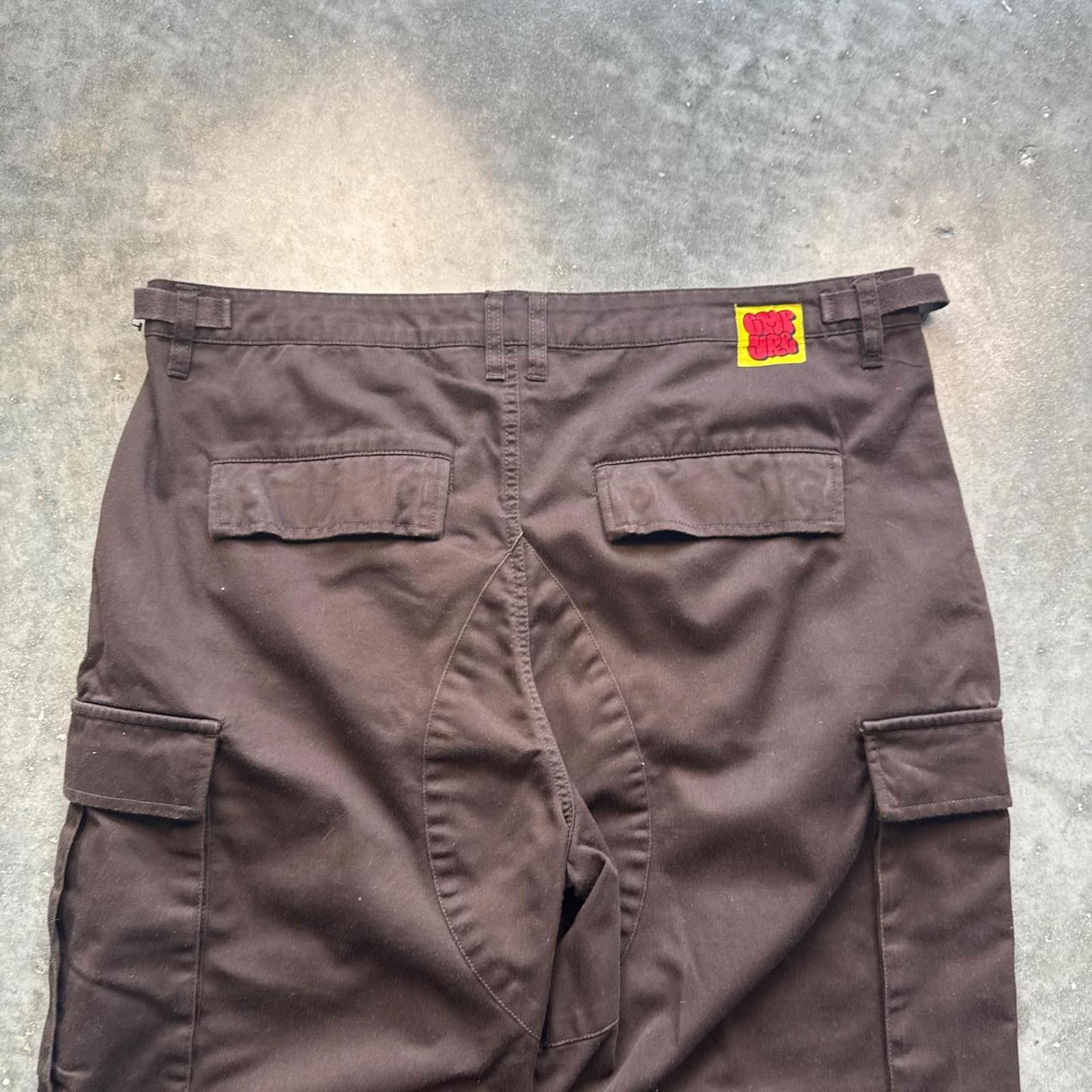Carhartt Empyre Brown Skater Cargo Jeans With MUltiple Pockets Size US 34 / EU 50 - 4 Thumbnail