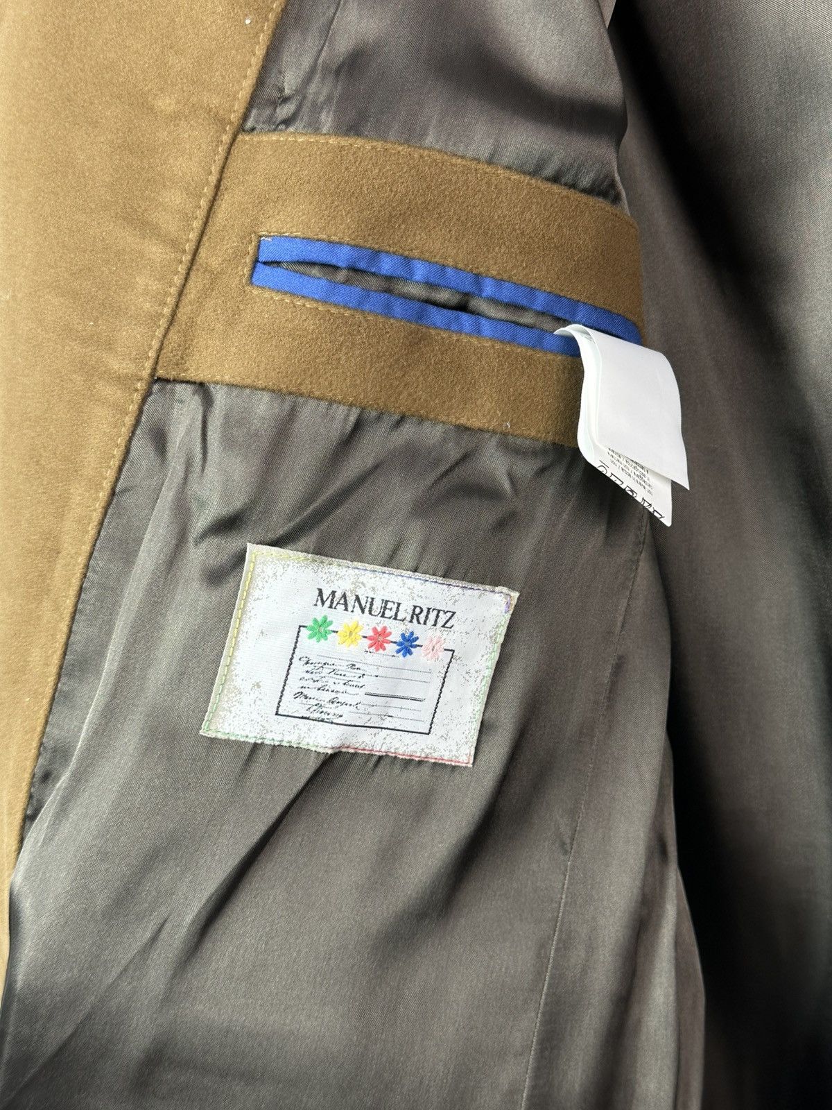 Other NWT Manuel Ritz Double Breasted Cotton Mustard Men’s Coat Size US M / EU 48-50 / 2 - 13 Thumbnail